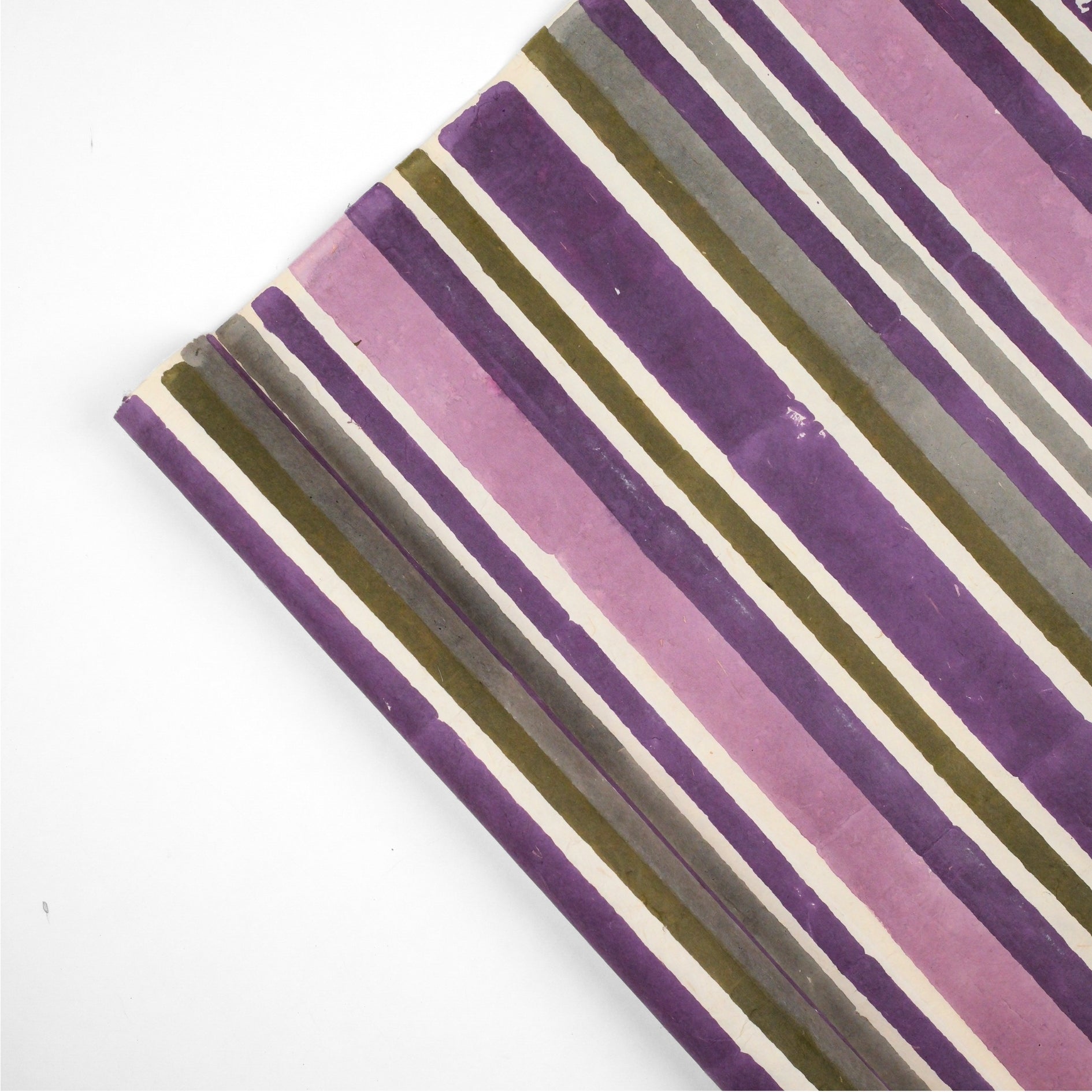 Set of 4 - The Unboxed Purple Gift Wrapping Papers