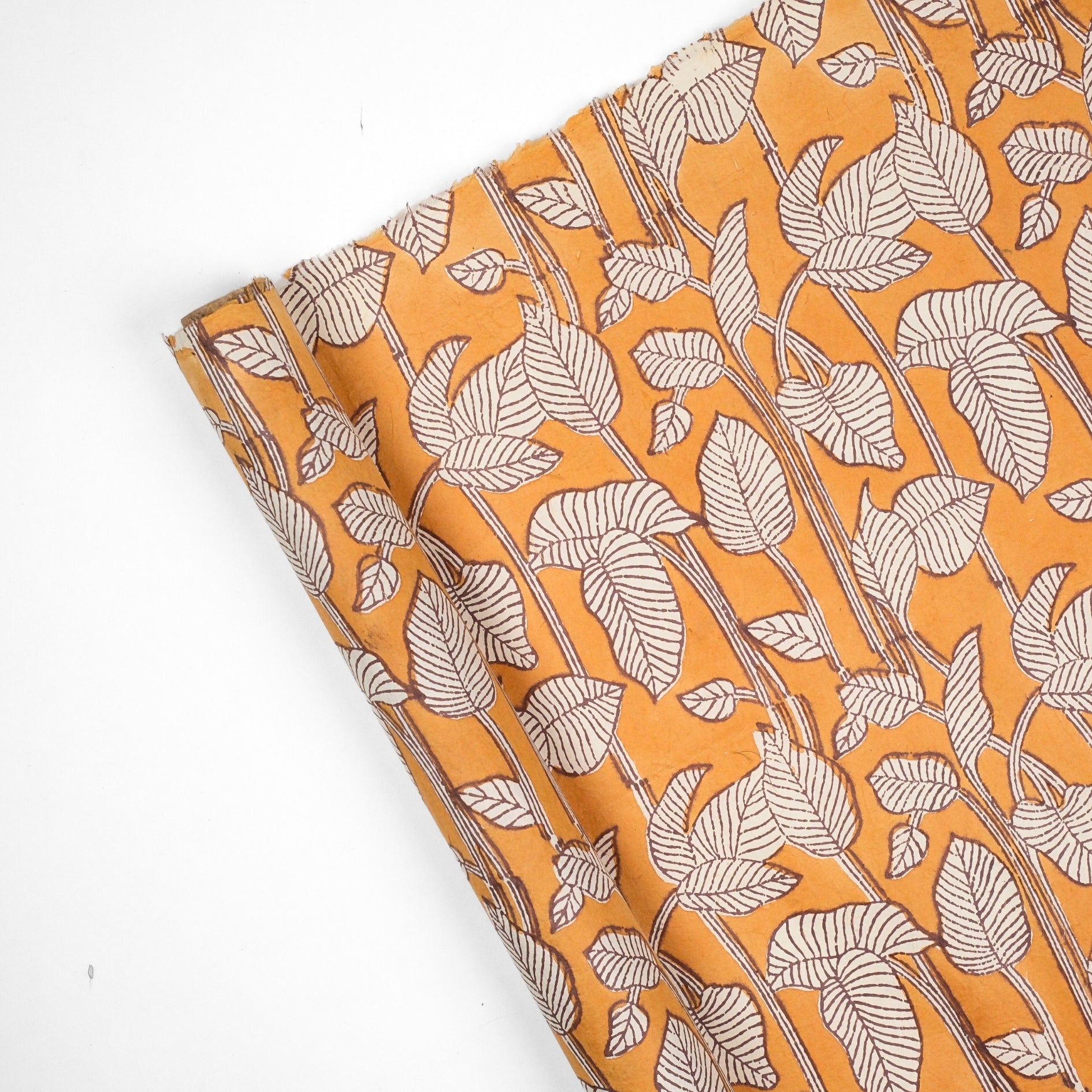 The Unboxed Yellow Gift Wrapping Paper