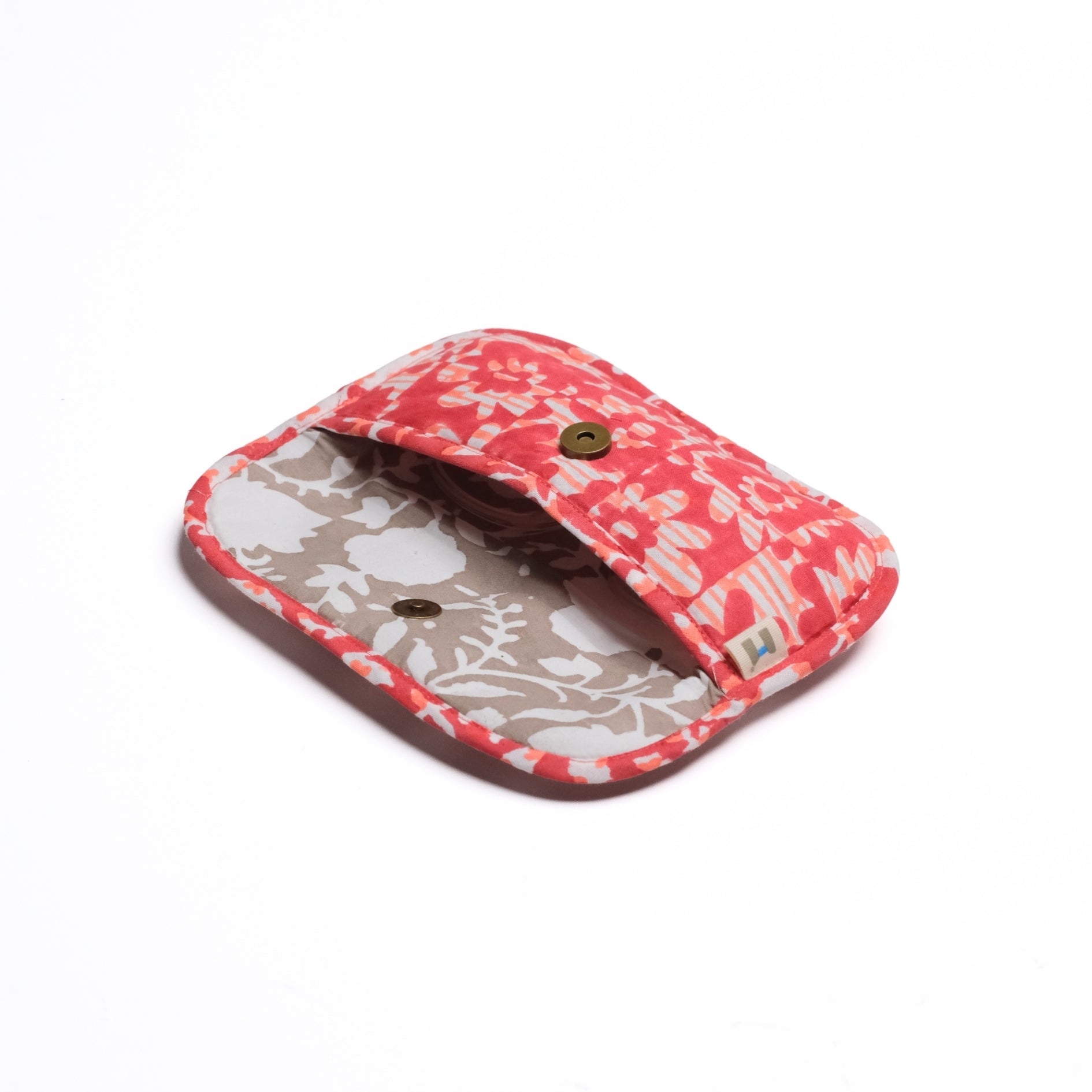 Spectacle Case - Floret (Red)