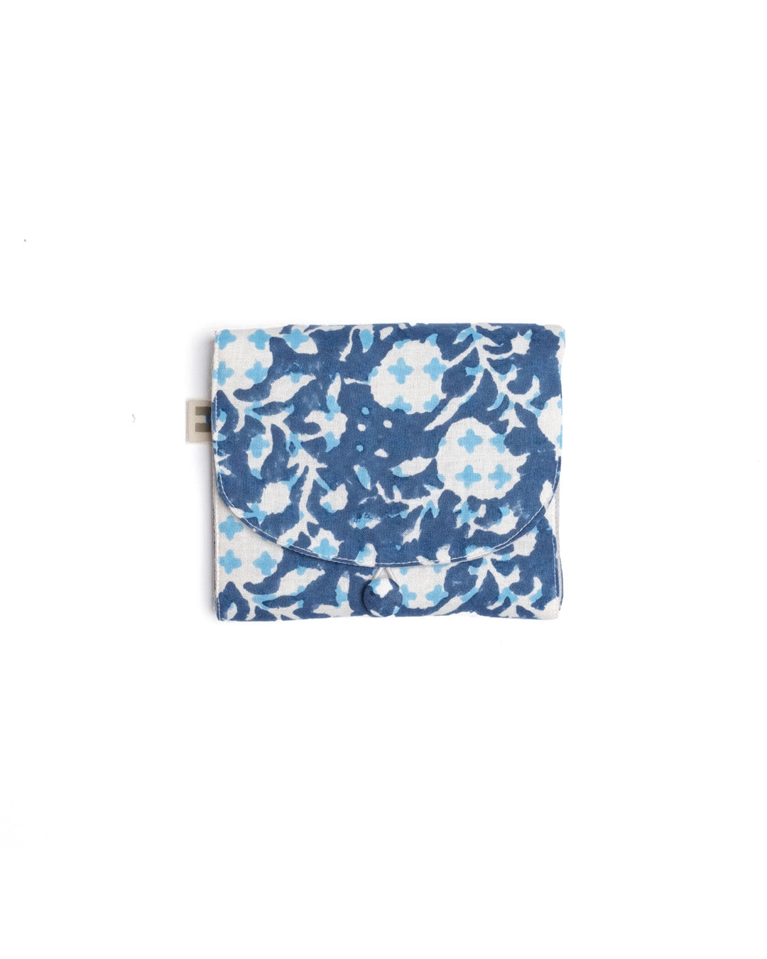 Botanical Bliss Blue - Sanitary Pouch