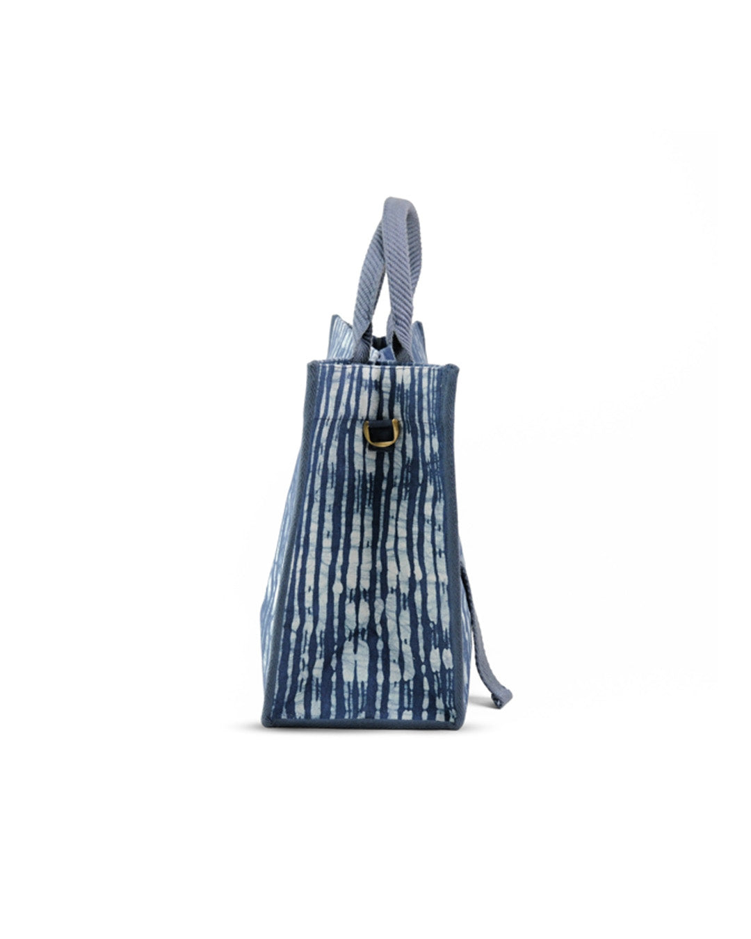 Midnight Blue Batik - Square Tote