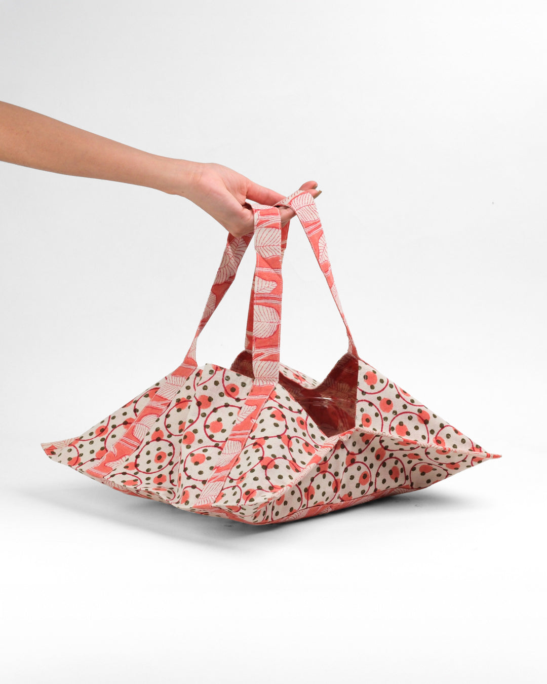 Set of 3 - Nature's Canvas Red Pie Bags