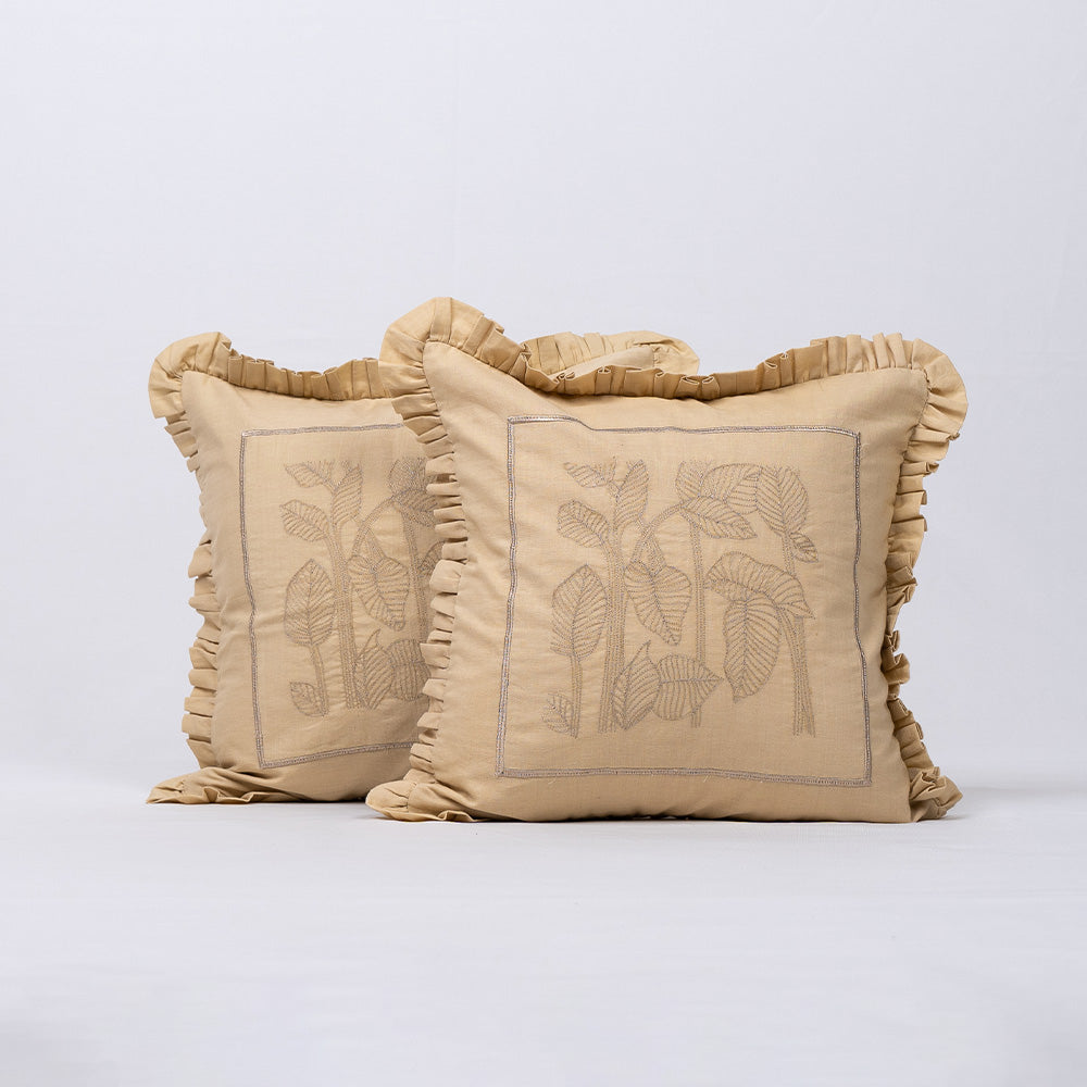 Nature's Canvas Cushion Covers - 60's Cotton