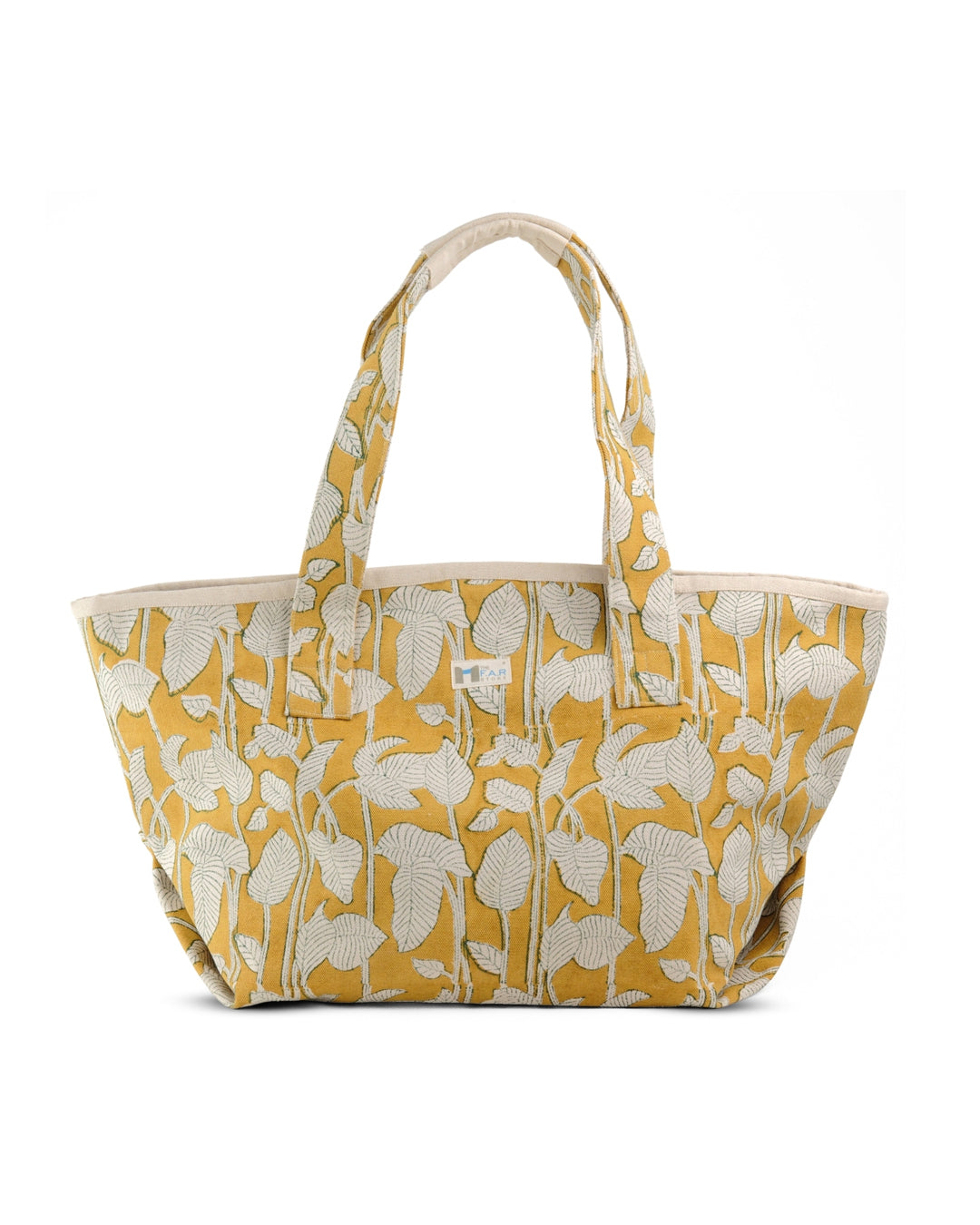 Nature's Canvas Yellow  - Beach Bag