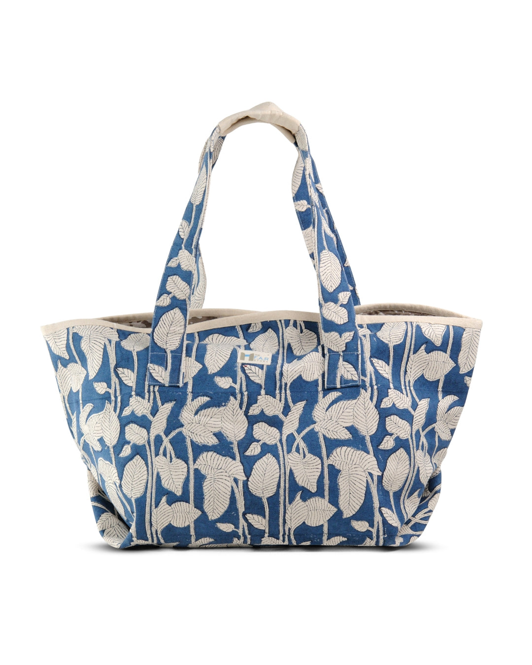 Nature's Canvas Blue - Beach Bag