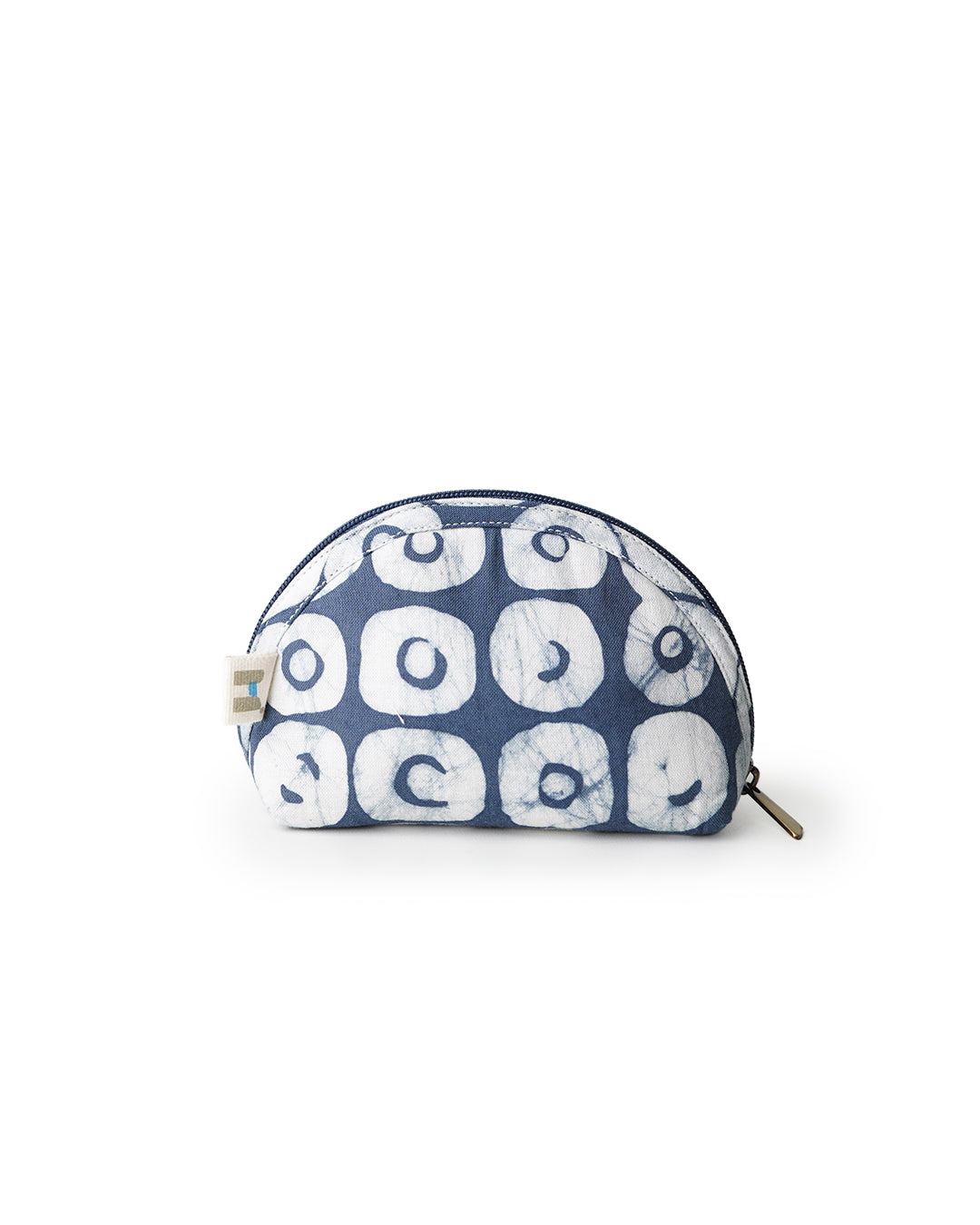 Polo Blue - Curved Coin Pouch