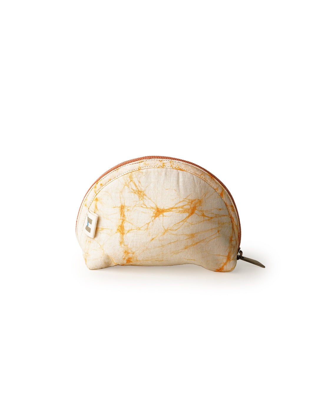 Cracked Amber - Curved Coin Pouch