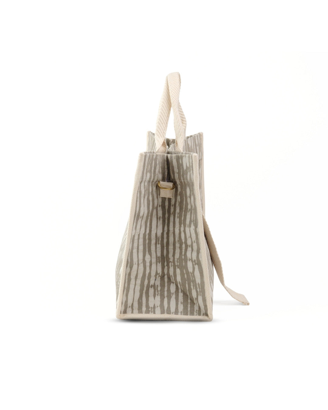 Silver Shadows Batik - Square Tote