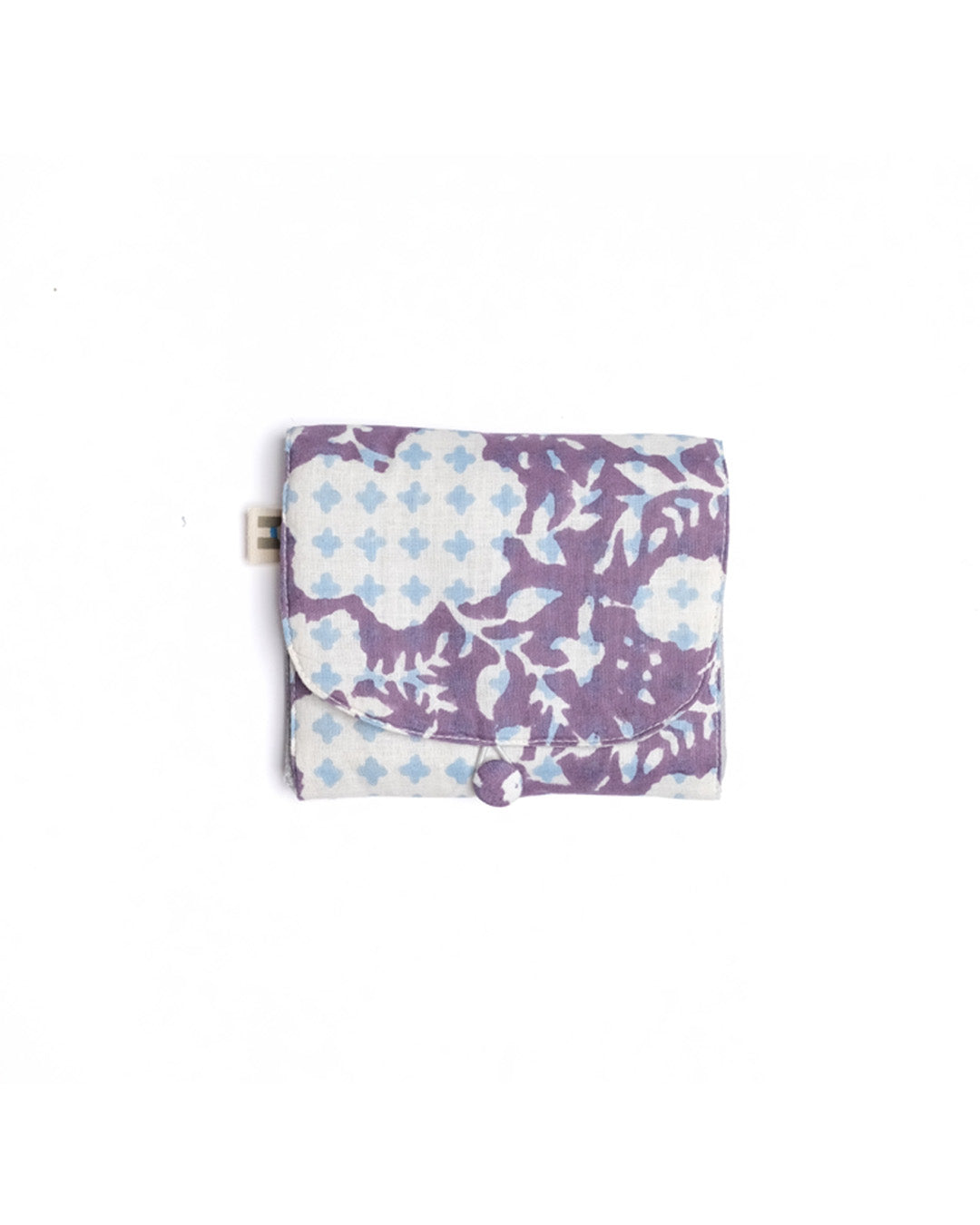 Botanical Bliss Purple - Sanitary Pouch