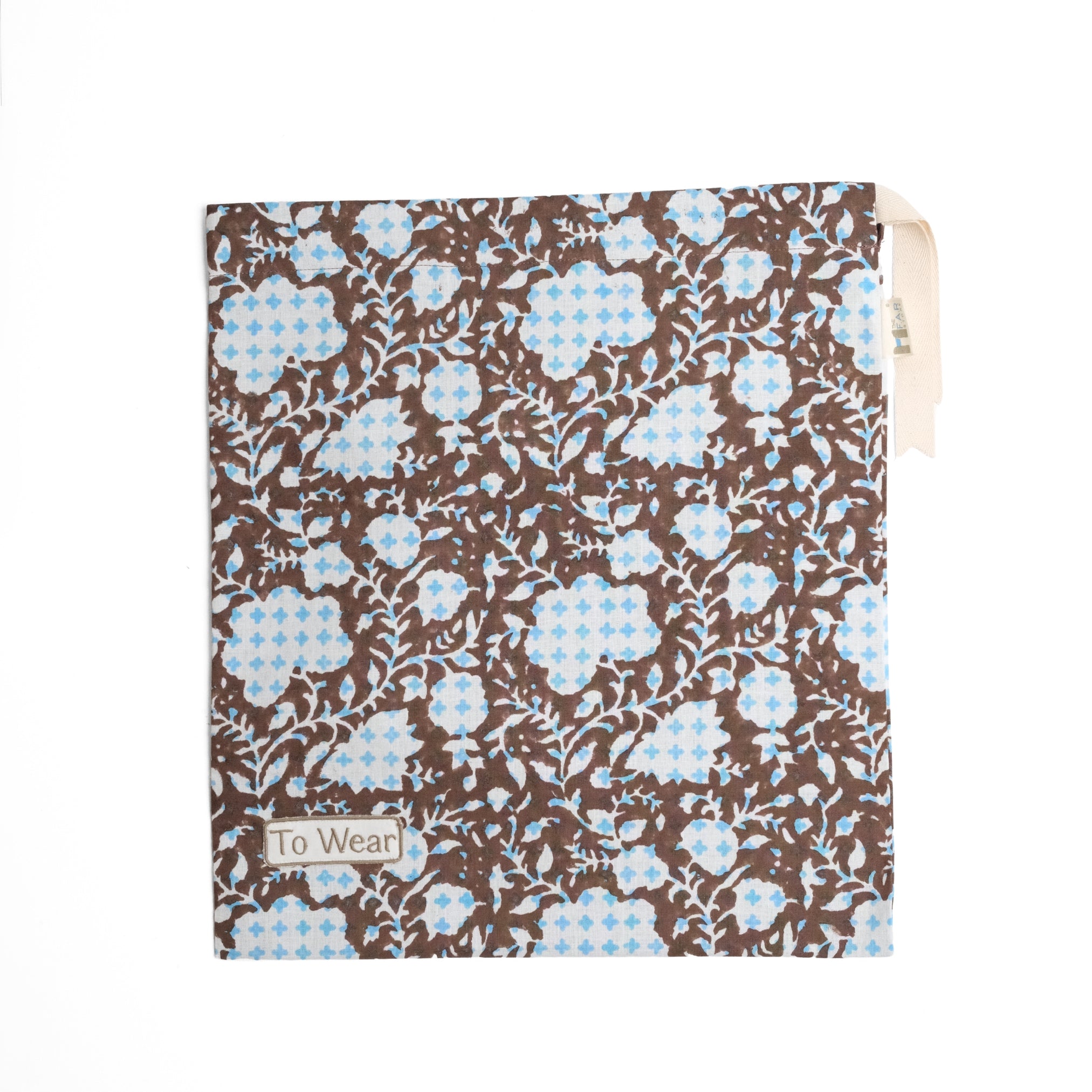 Set of 5 - Botanical Bliss Brown Travel Organiser