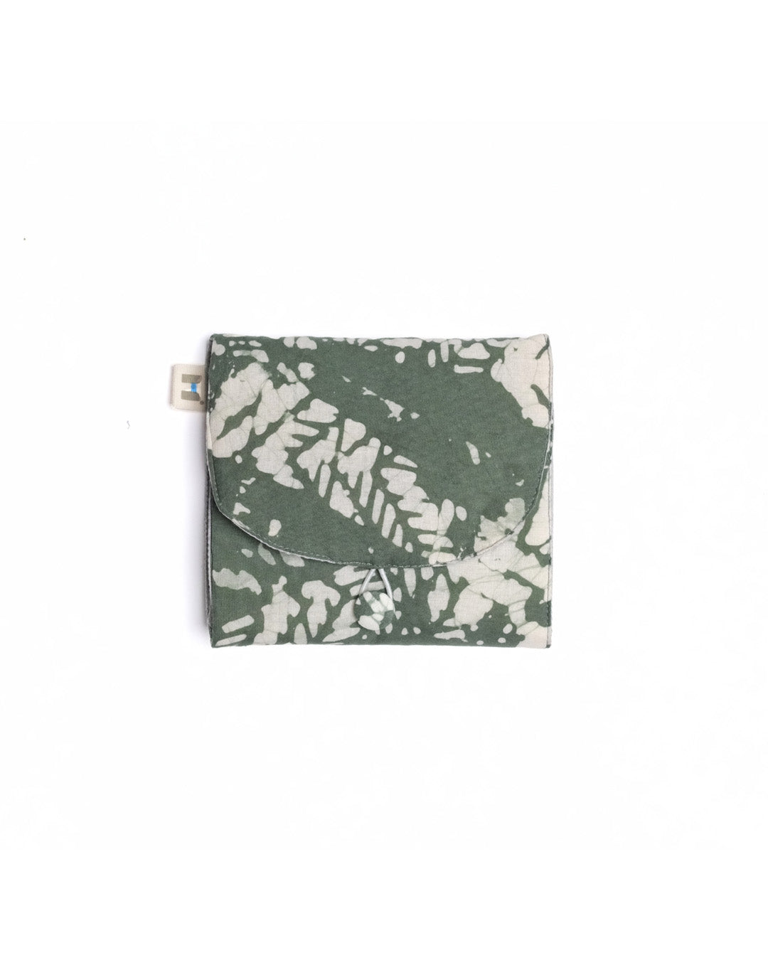 Abstract Olive - Sanitary Pouch