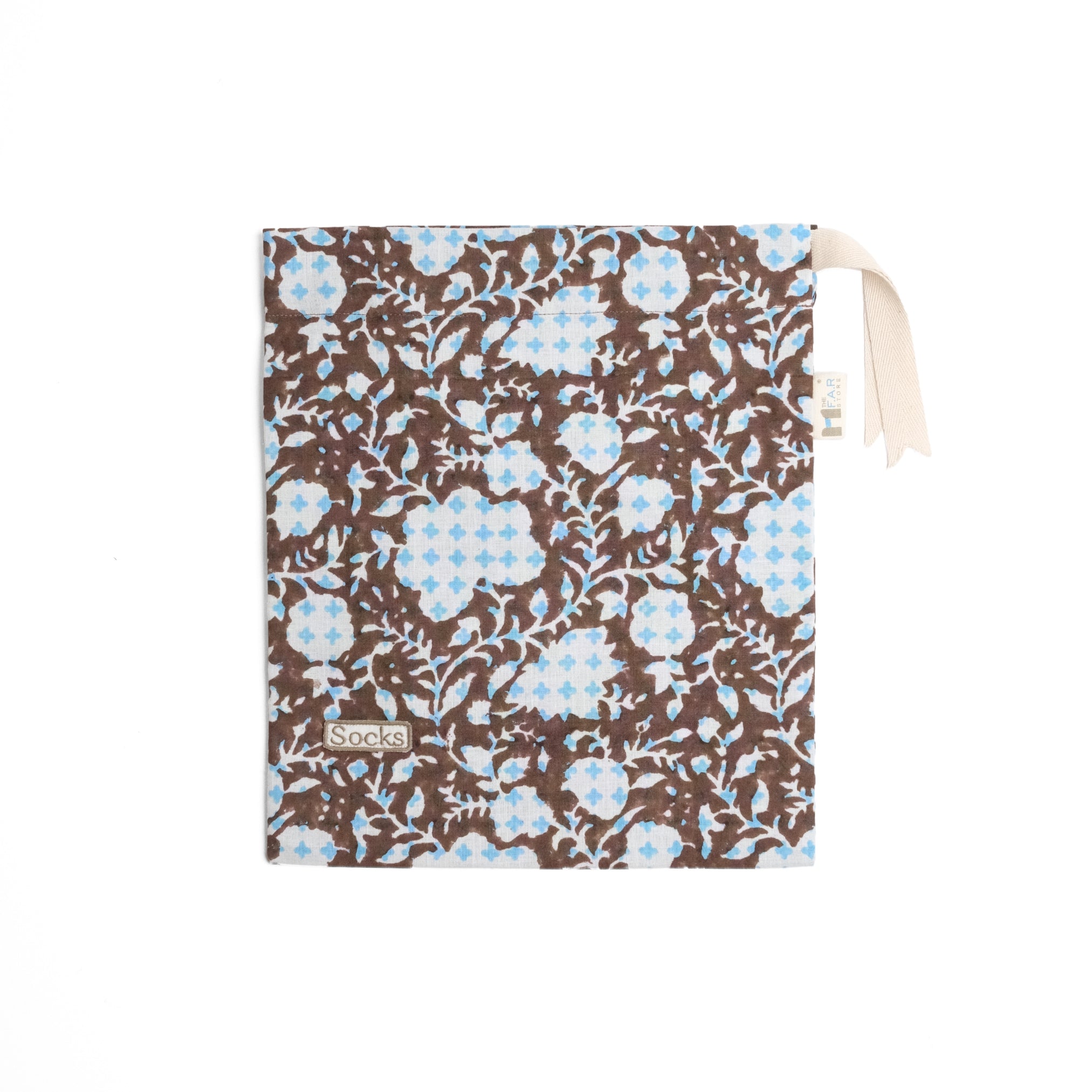 Set of 5 - Botanical Bliss Brown Travel Organiser