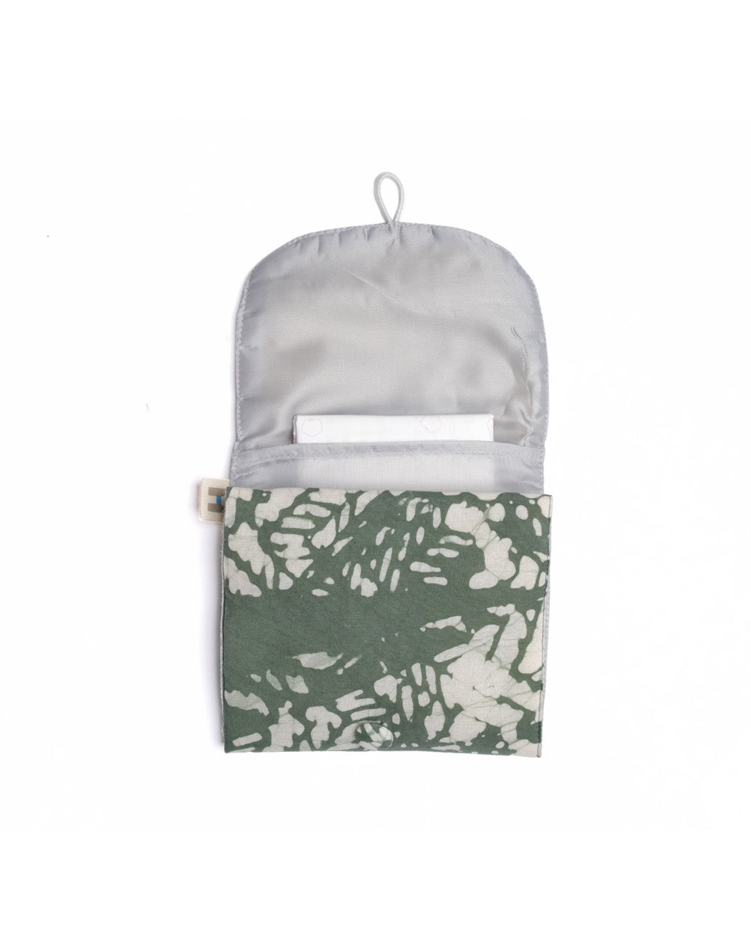Abstract Olive - Sanitary Pouch