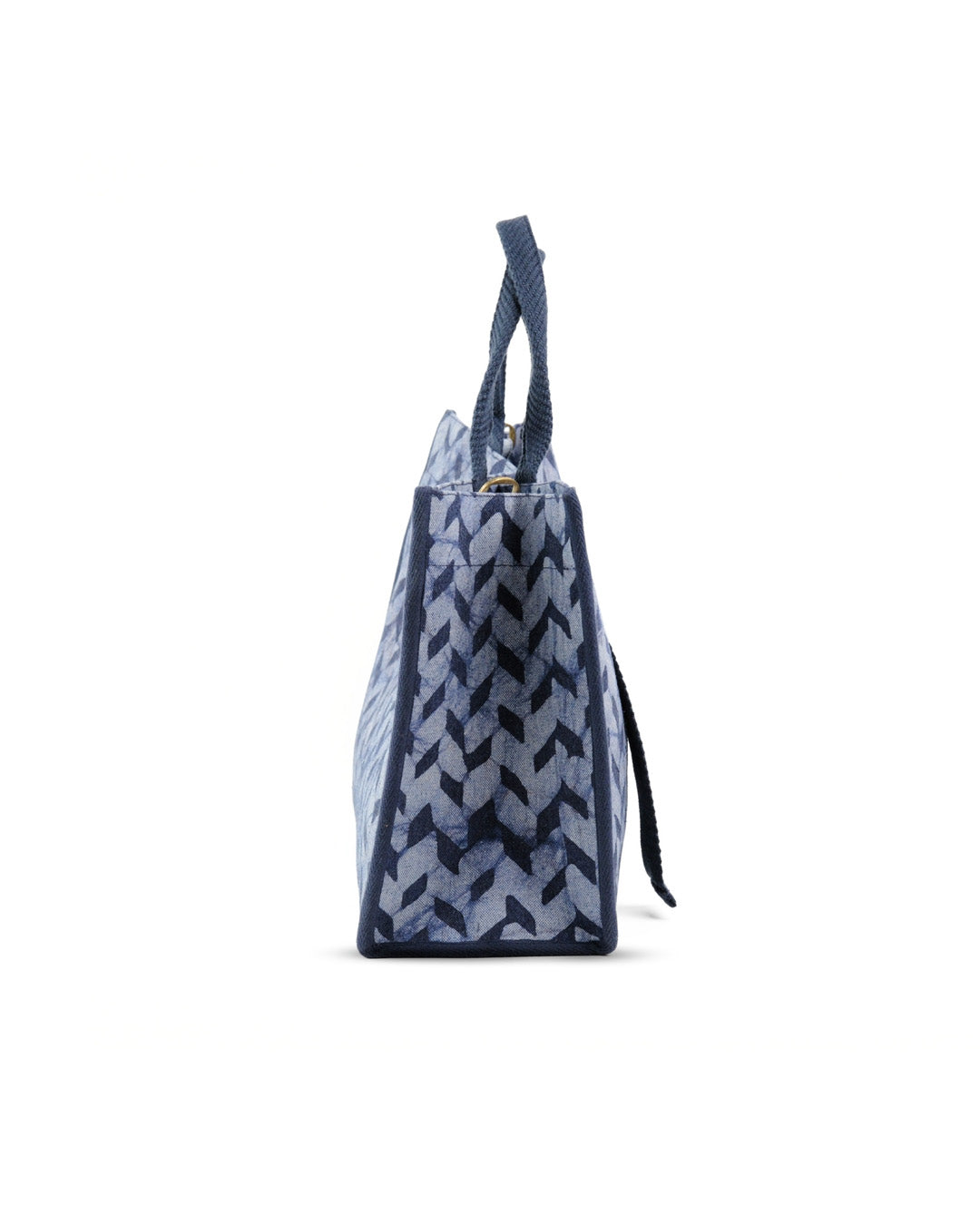 Batik Bricks - Square Tote