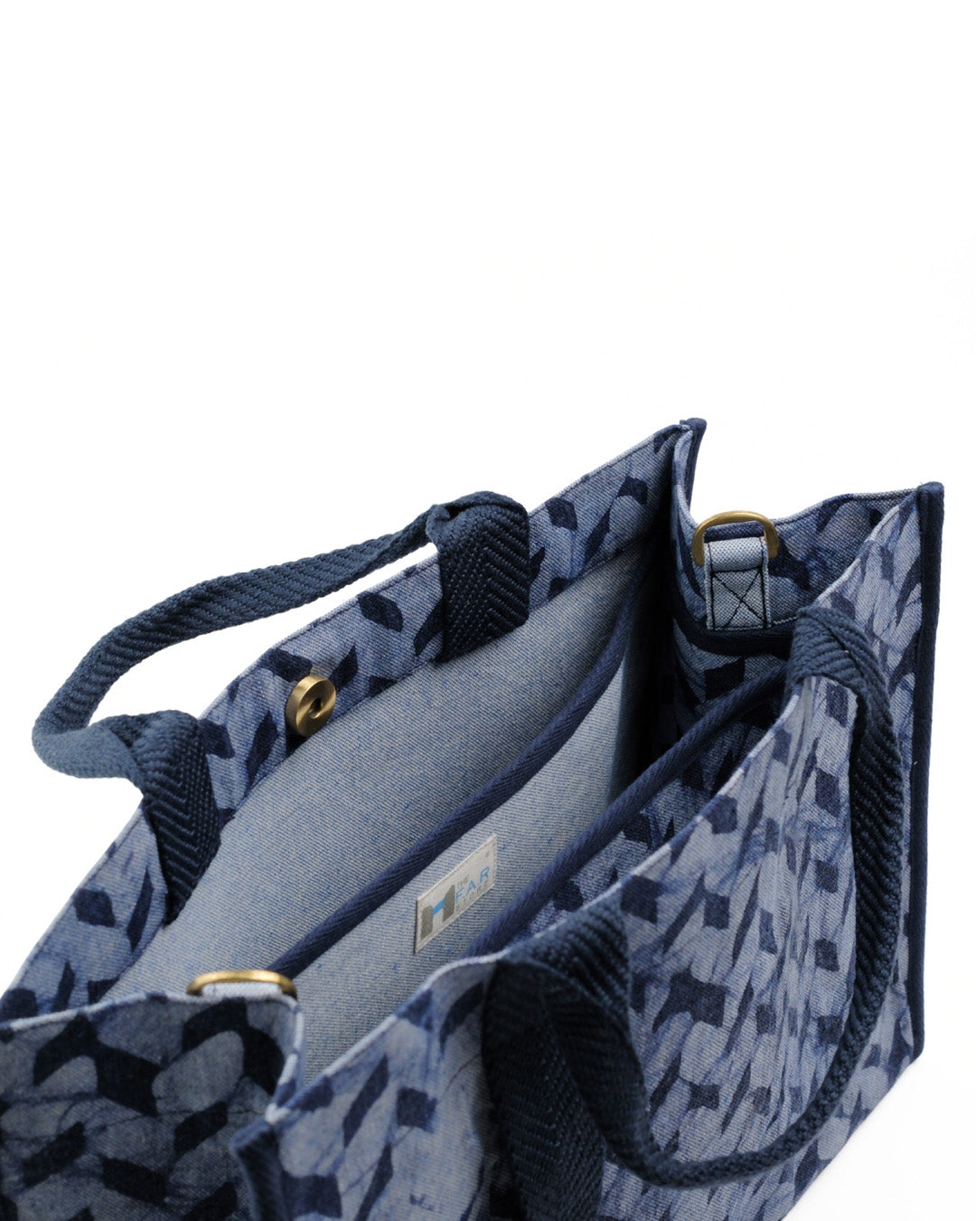 Batik Bricks - Square Tote