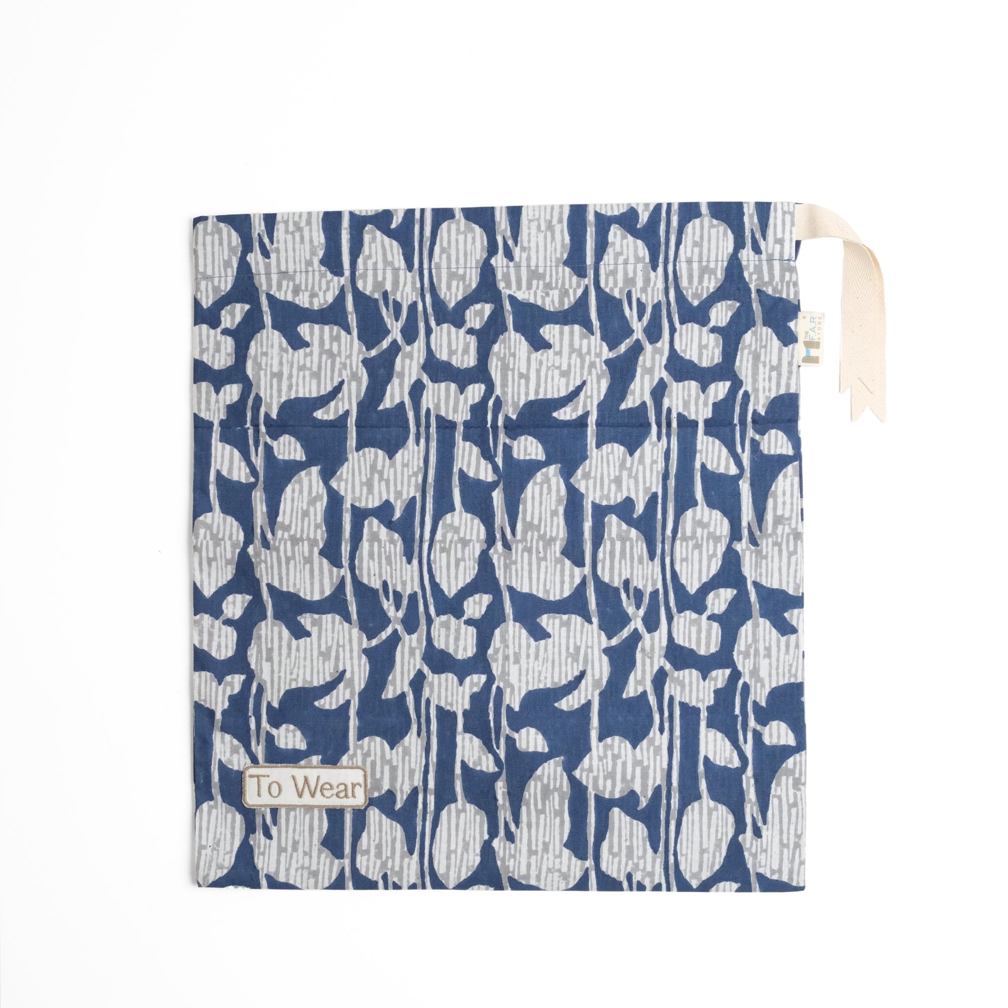 Set of 5 - Nature's Canvas Blue Travel Organiser