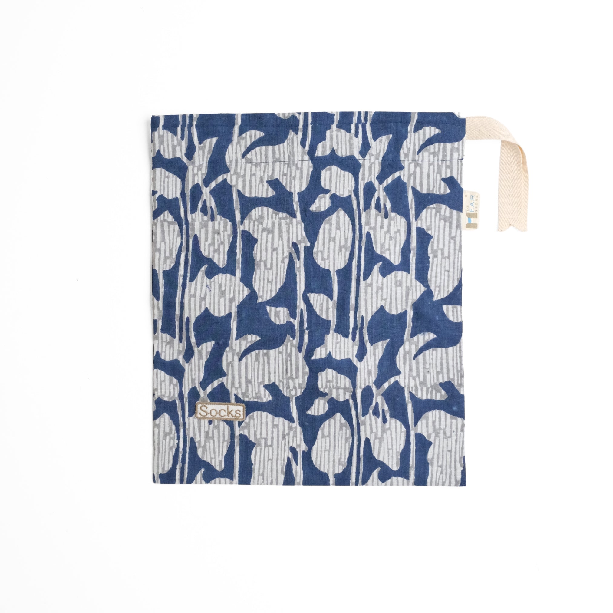 Set of 5 - Nature's Canvas Blue Travel Organiser
