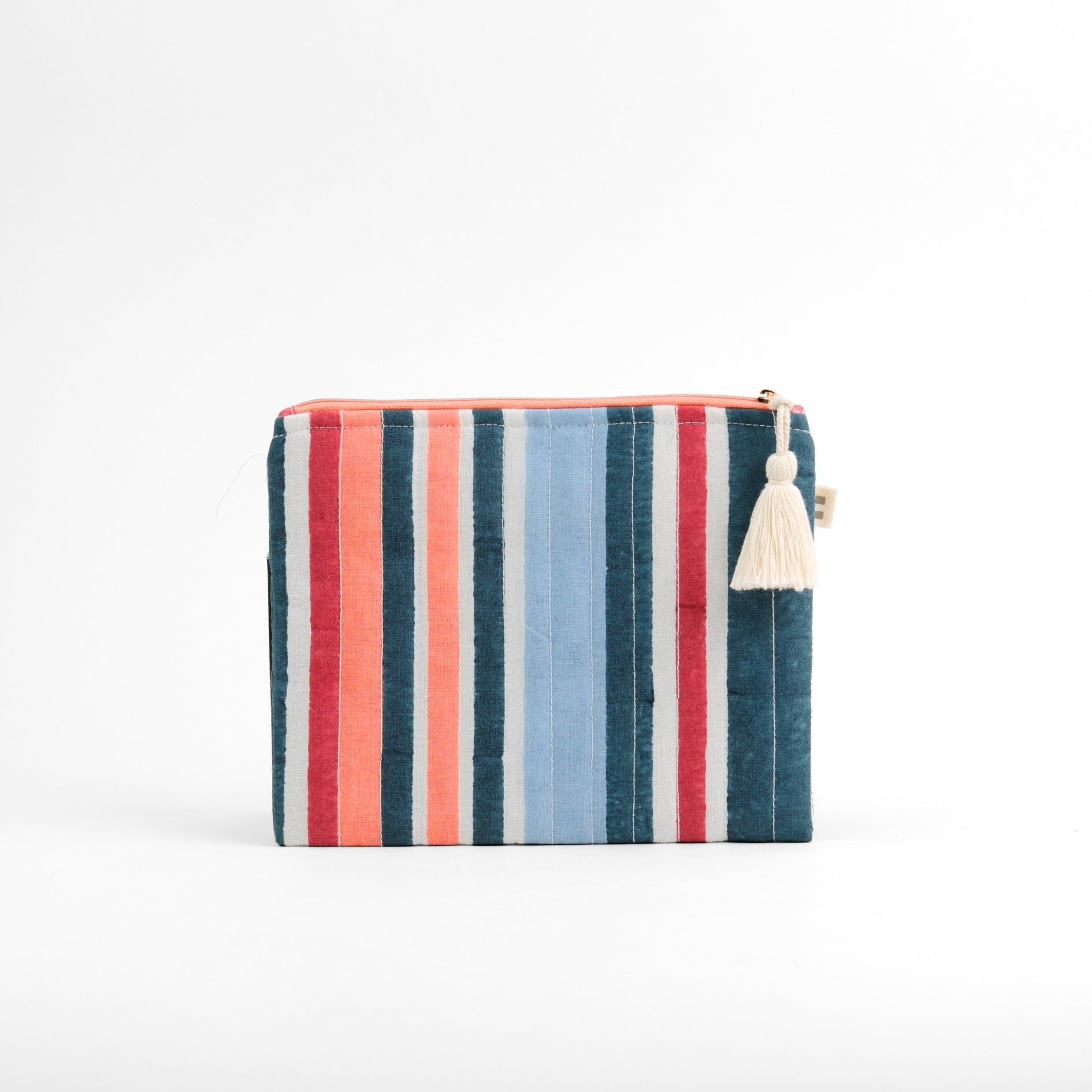 Flat Pouch - Floret Red Blue <br> (Set of 4)