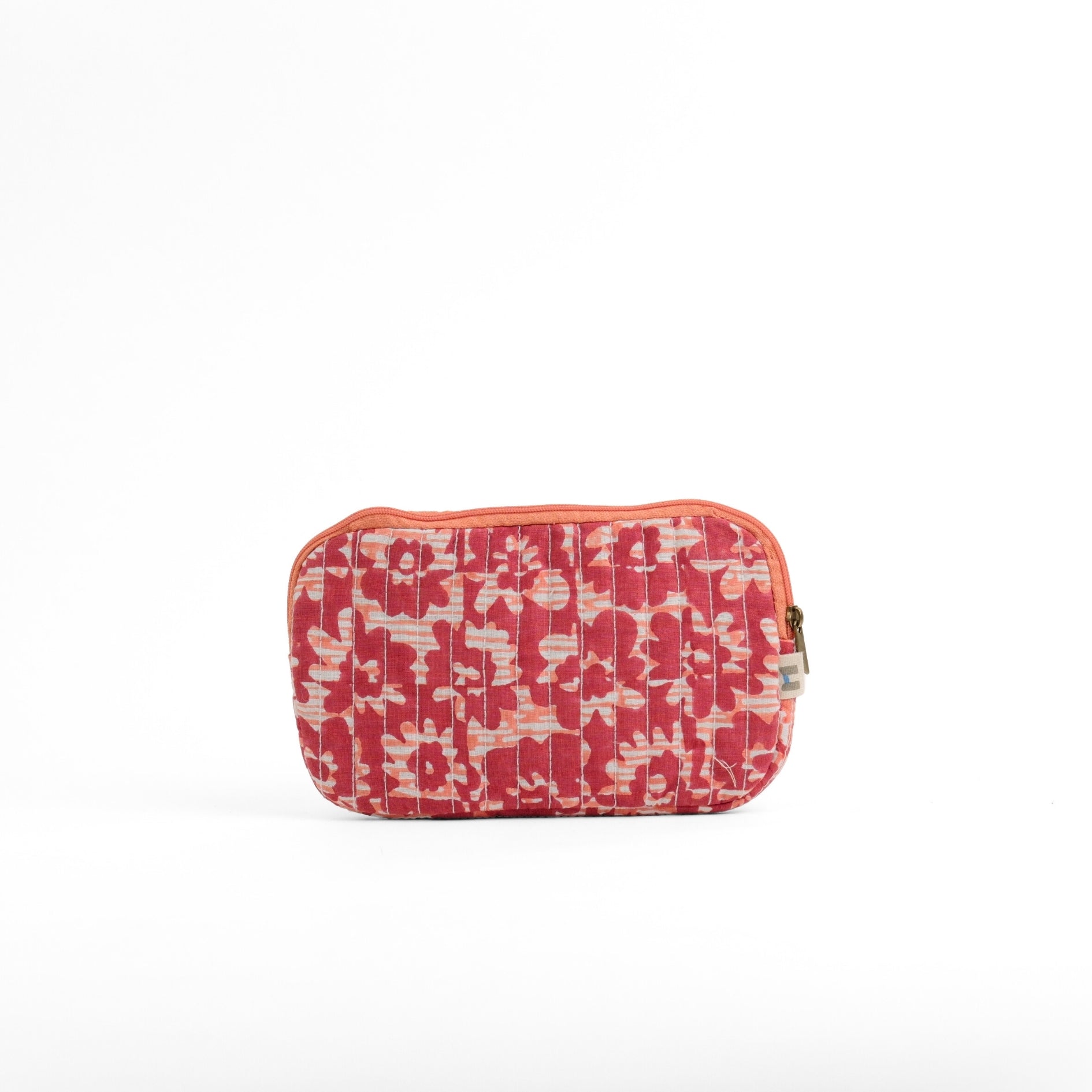 Flat Pouch - Floret Red Blue <br> (Set of 4)