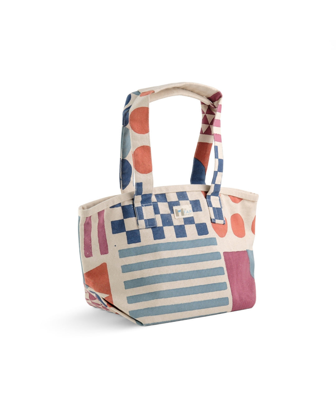 Zentangle Red & Blue - Beach Bag