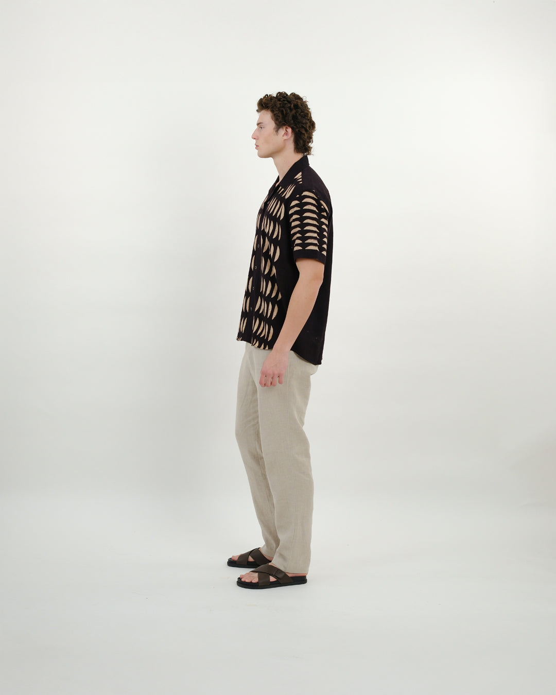 Broken Cookies Ajrakh Short Sleeve Shirt