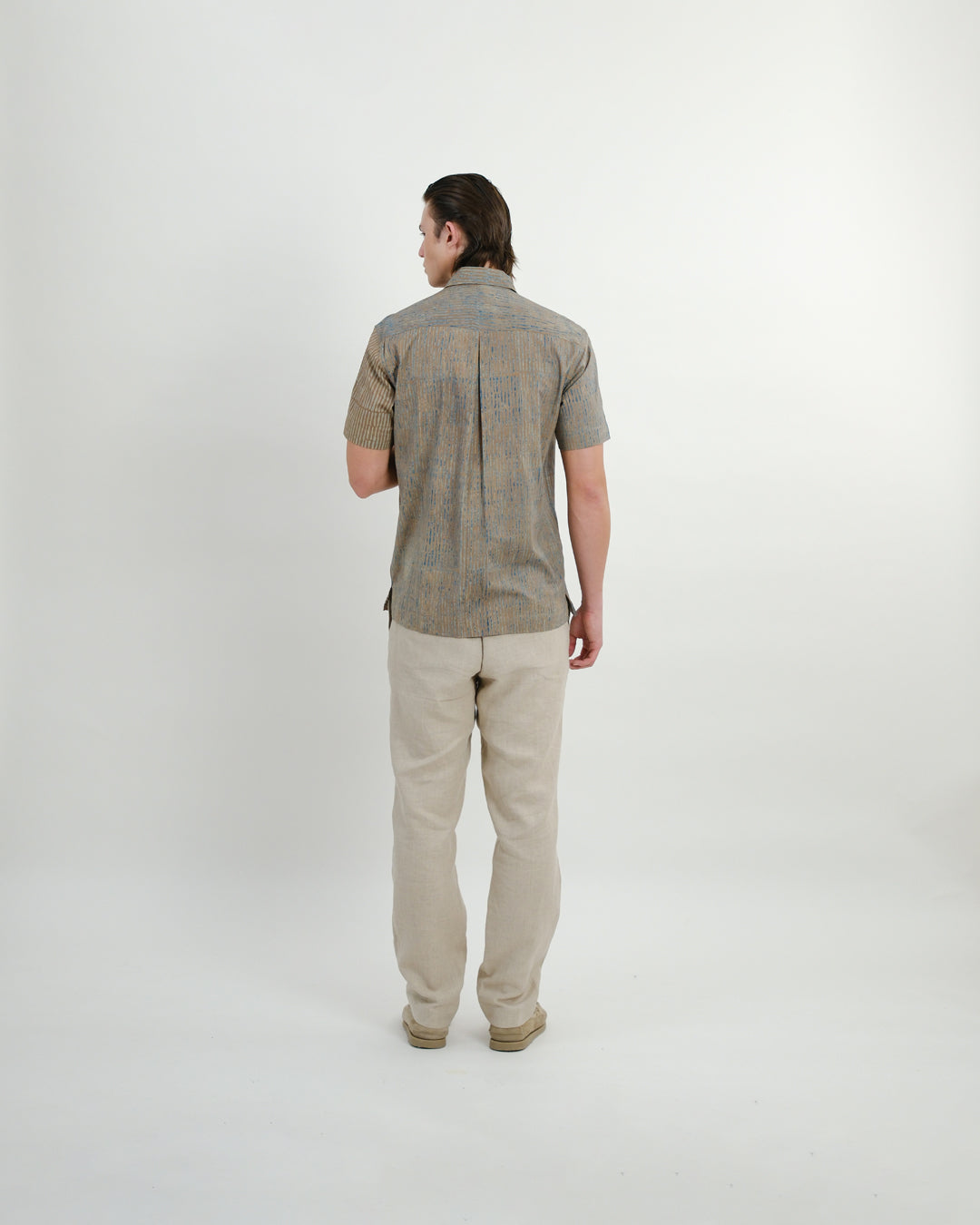 Inverse Reverse Ajrakh Short Sleeve Shirt