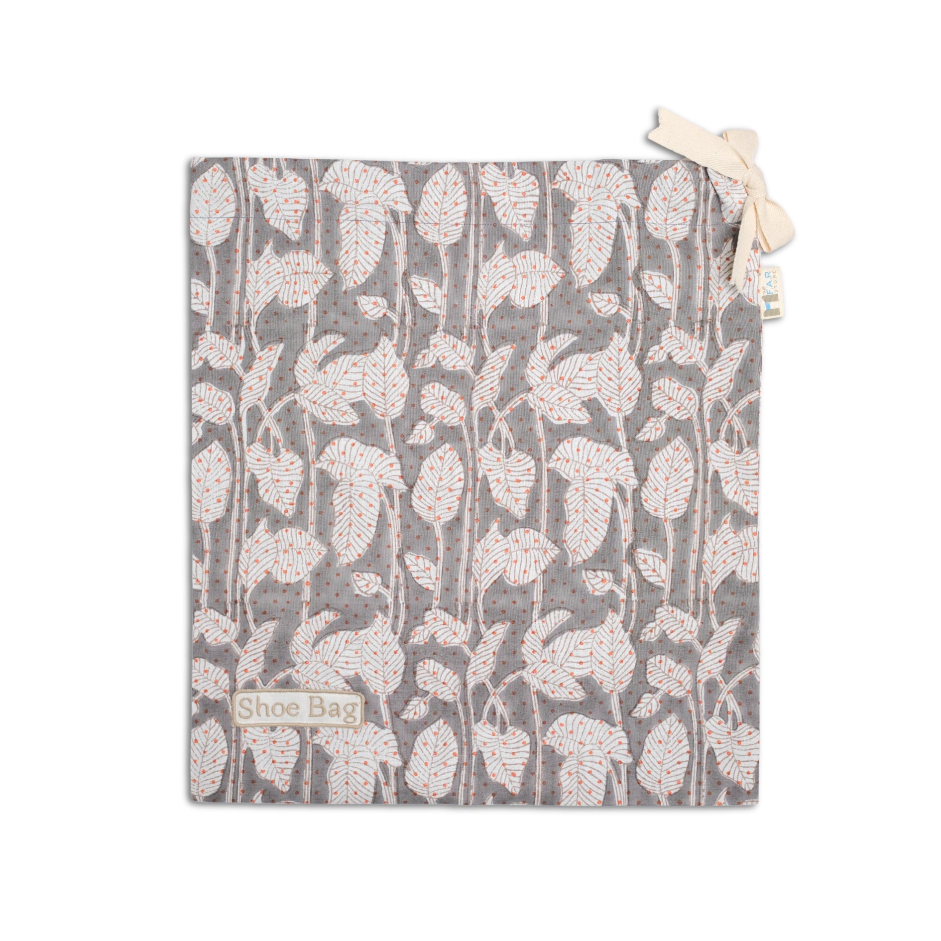 Shoe Bags - Nature's Canvas (Grey)