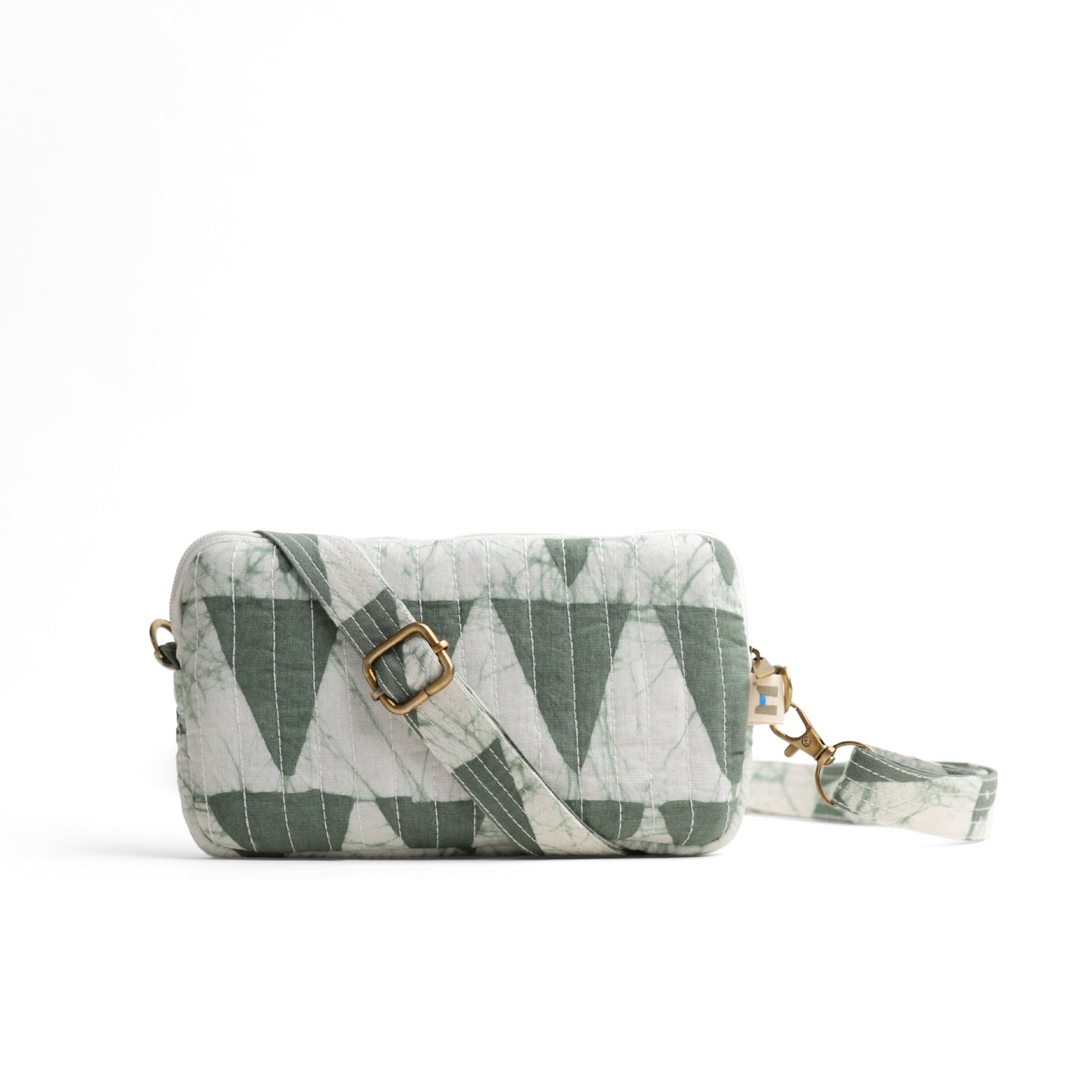 Mobile Sling - Geometric <br> (Green Grey)