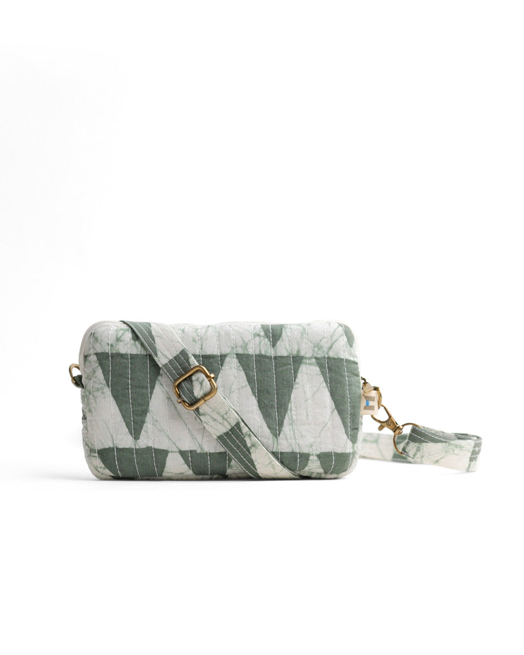 Geometric Green - Mobile Sling