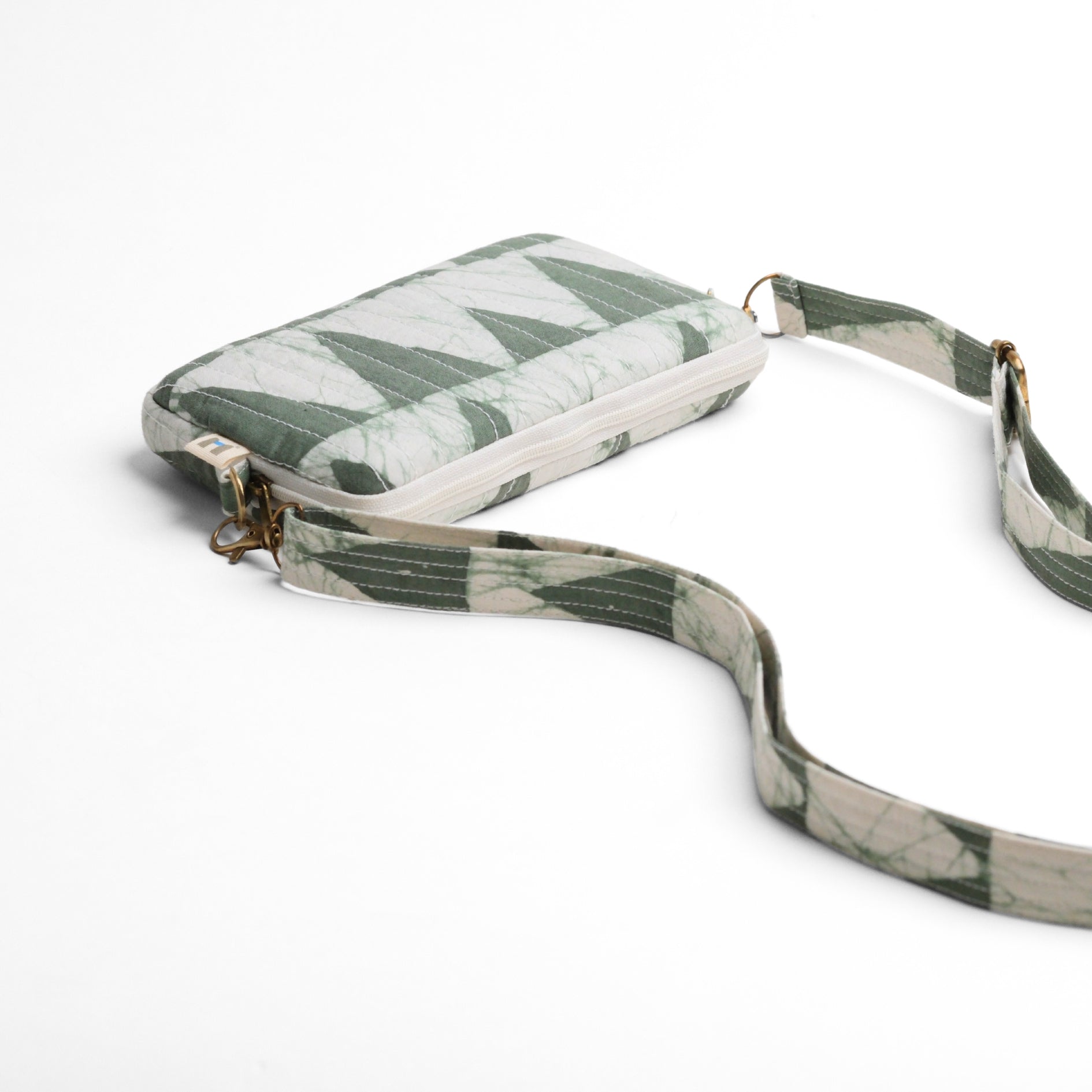 Mobile Sling - Geometric <br> (Green Grey)