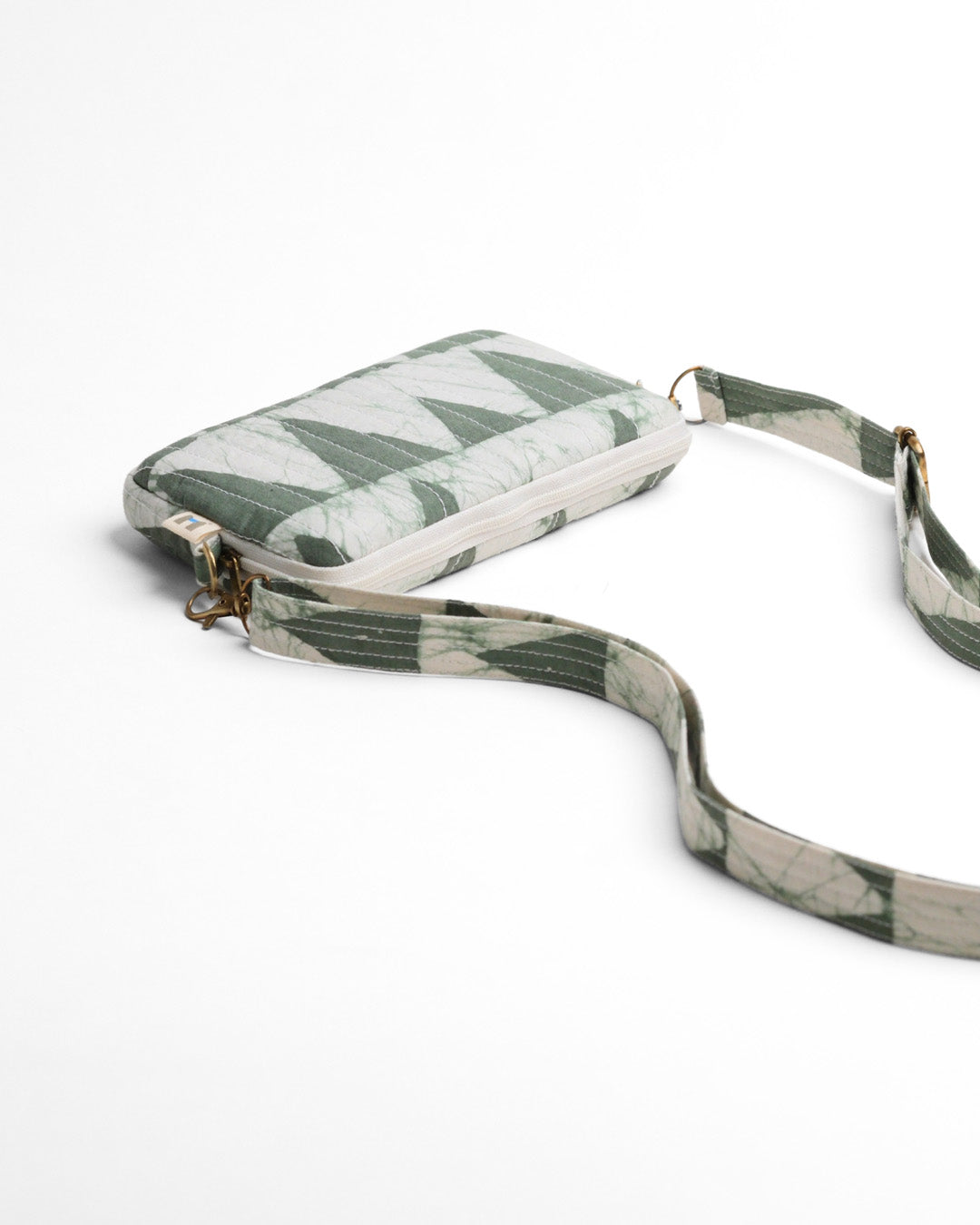 Geometric Green - Mobile Sling