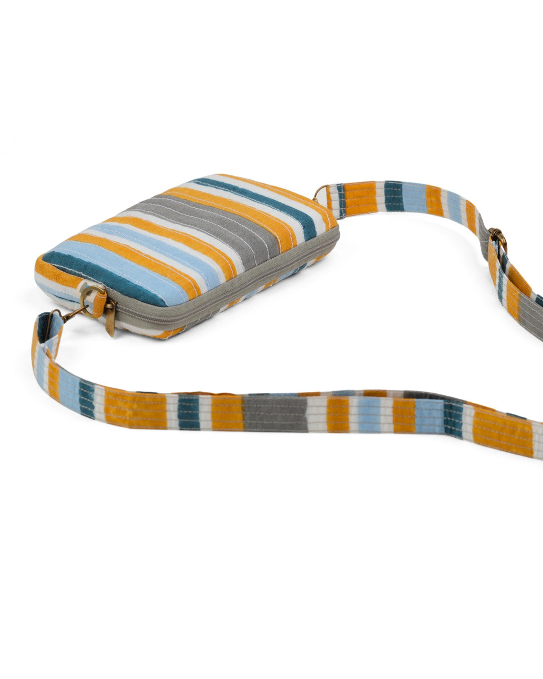 Barcode Yellow & Blue - Mobile Sling