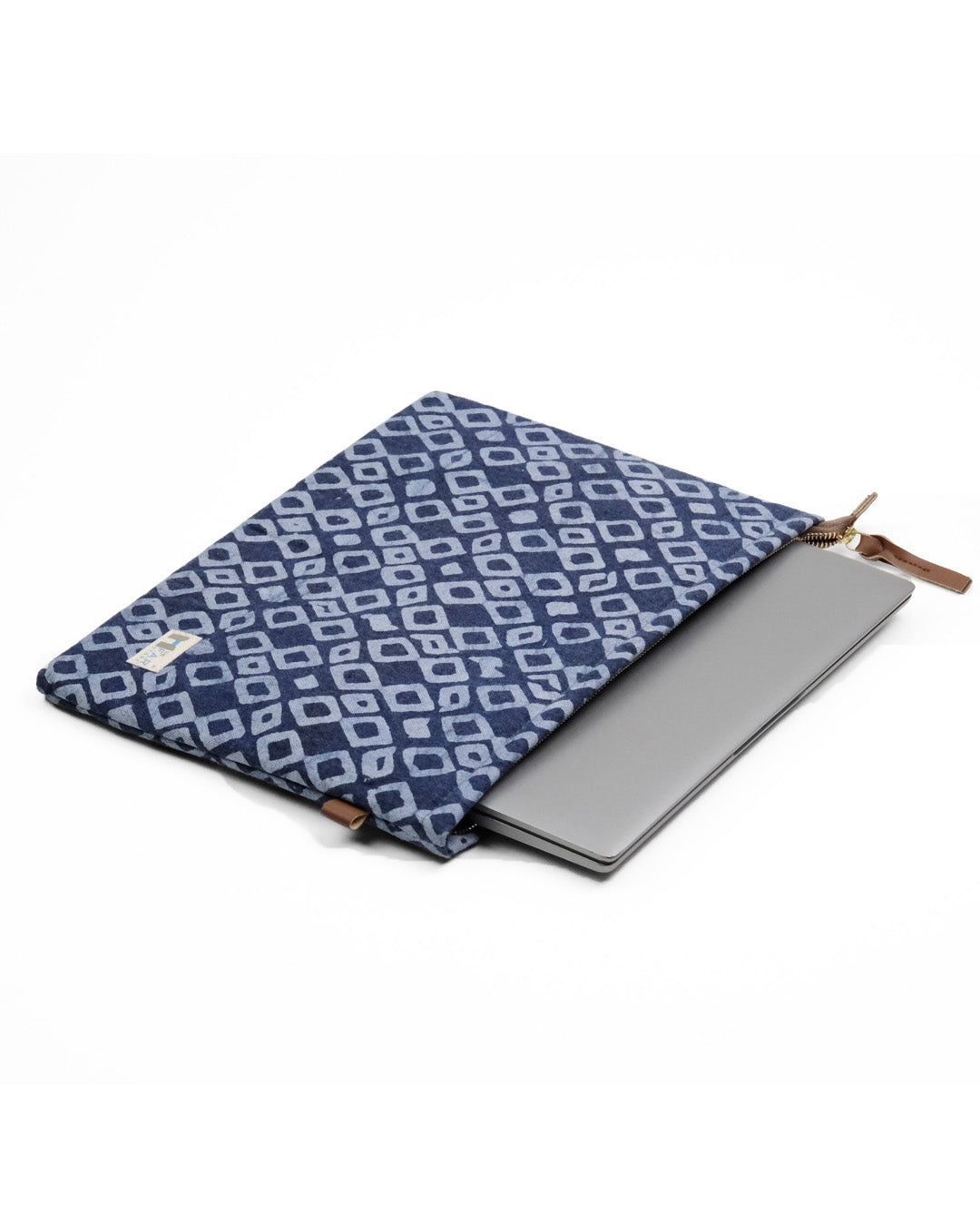 Denim Geometric - Laptop Sleeve