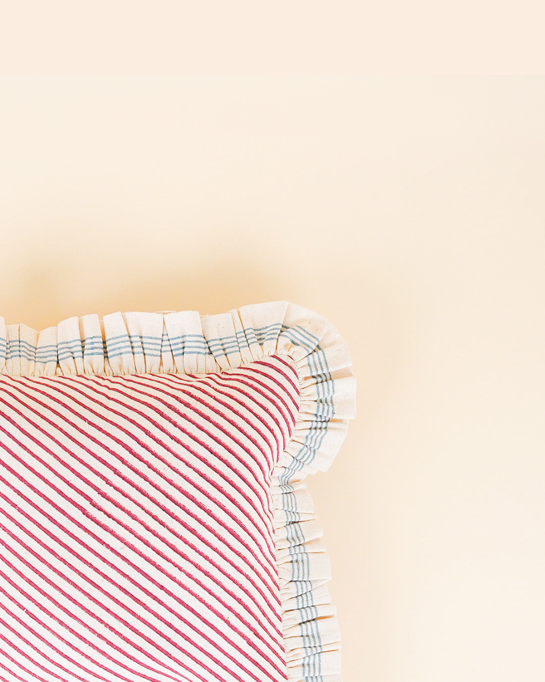 Frills Between Lines - Cushion Cover