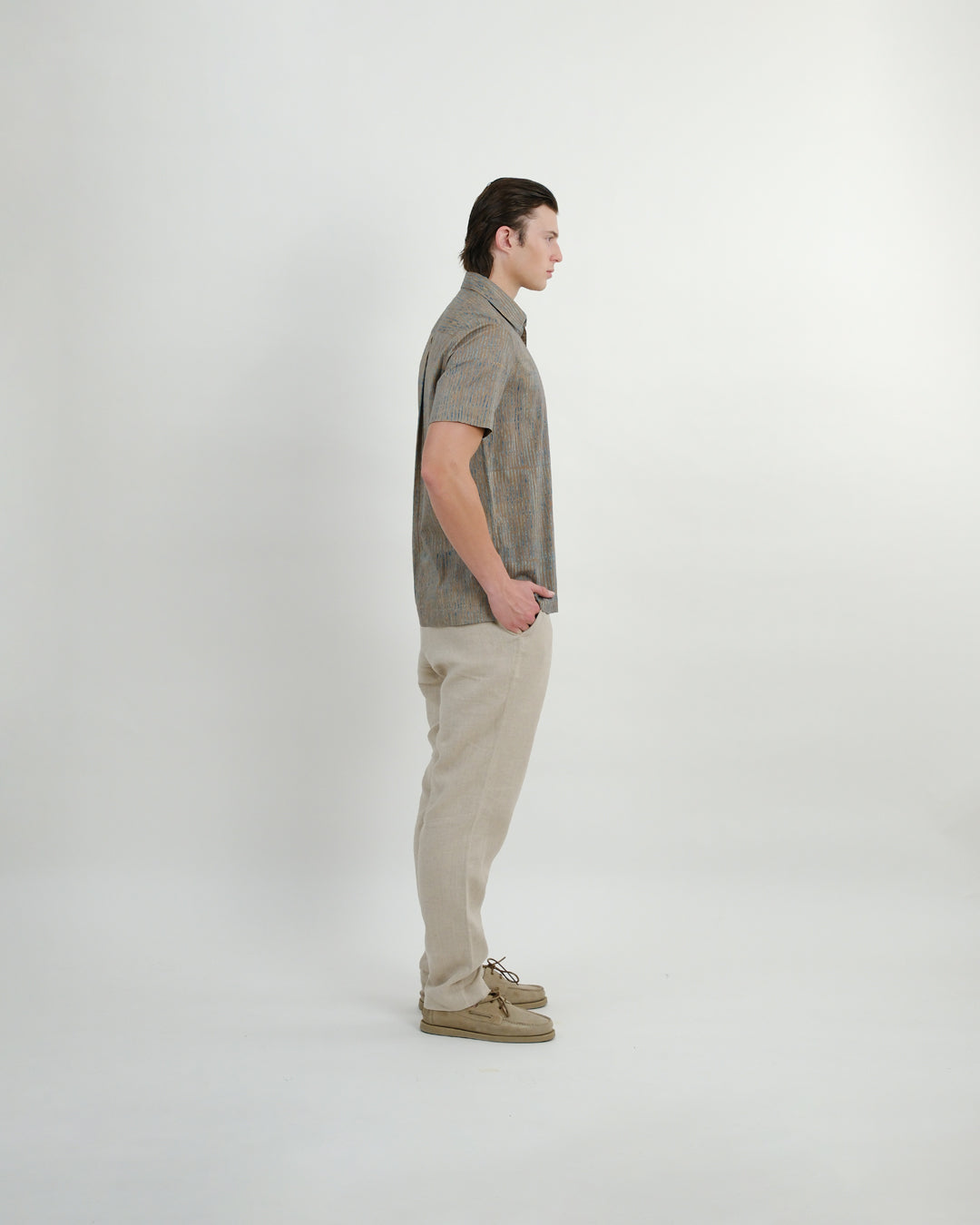 Inverse Reverse Ajrakh Short Sleeve Shirt
