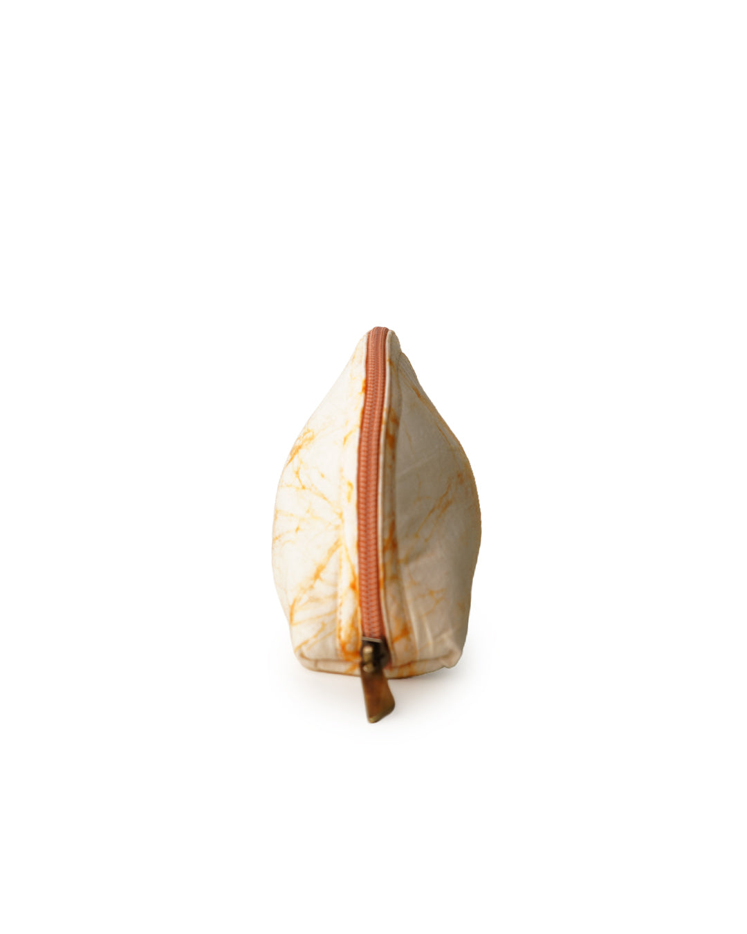 Cracked Amber - Curved Coin Pouch