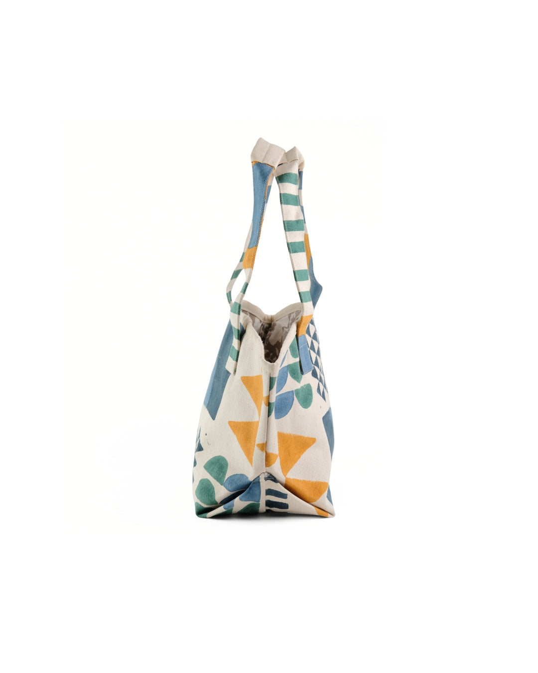 Zentangle Blue & Yellow - Beach Bag