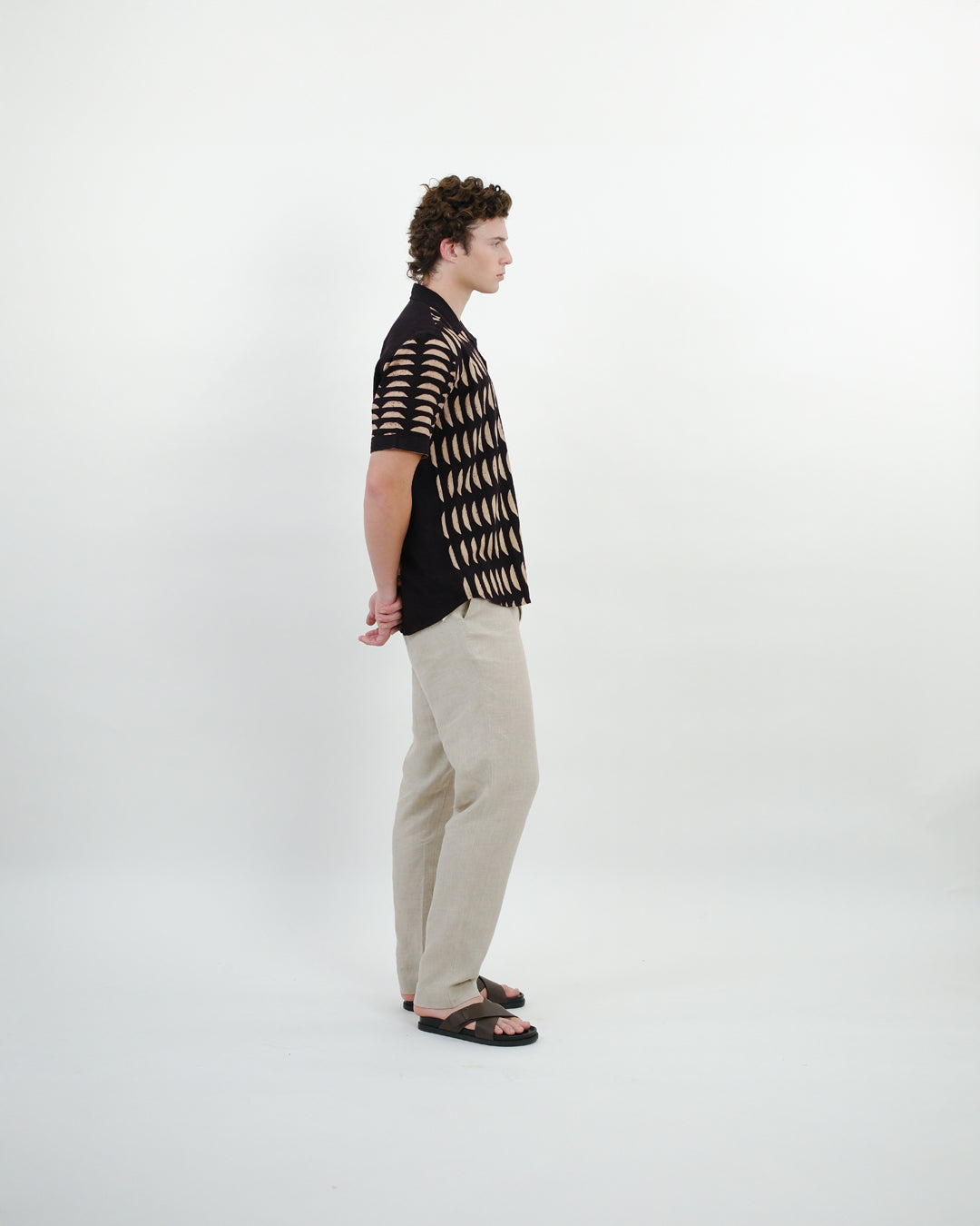 Broken Cookies Ajrakh Short Sleeve Shirt