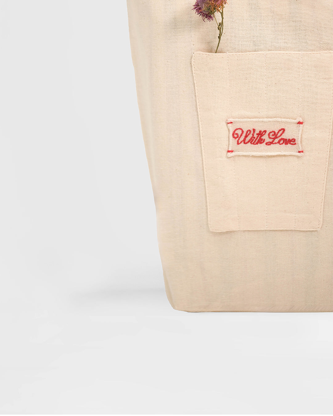 Reversible Bottle Green Bouquet Bag (S)