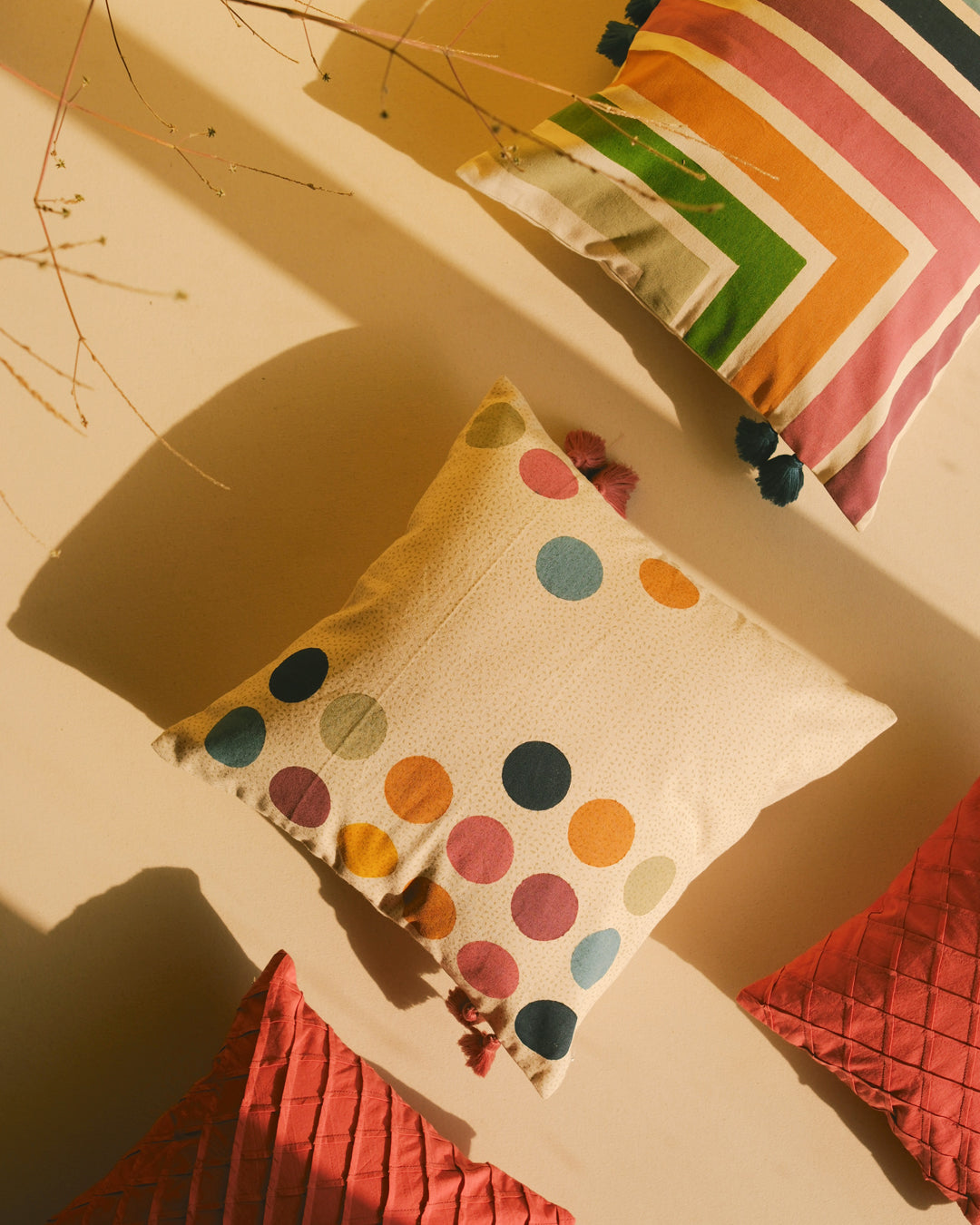 Spectrum - Polka Cushion Cover