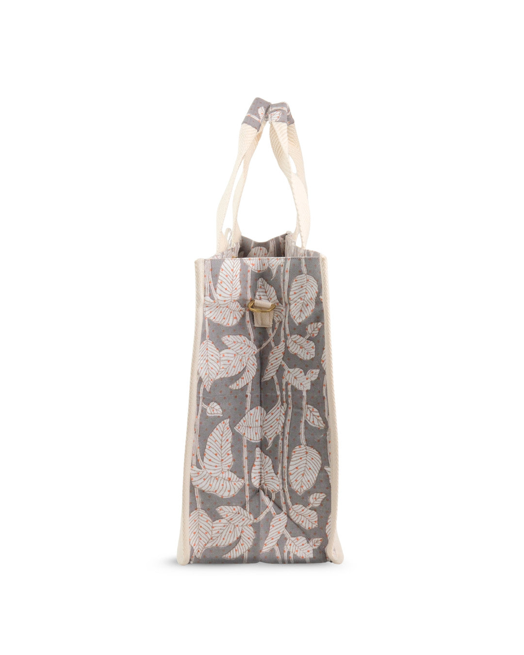 Nature's Canvas Grey - Square Tote