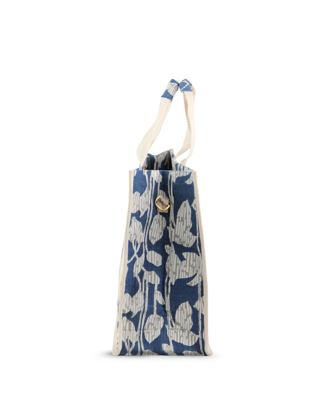 Nature's Canvas Blue - Square Tote