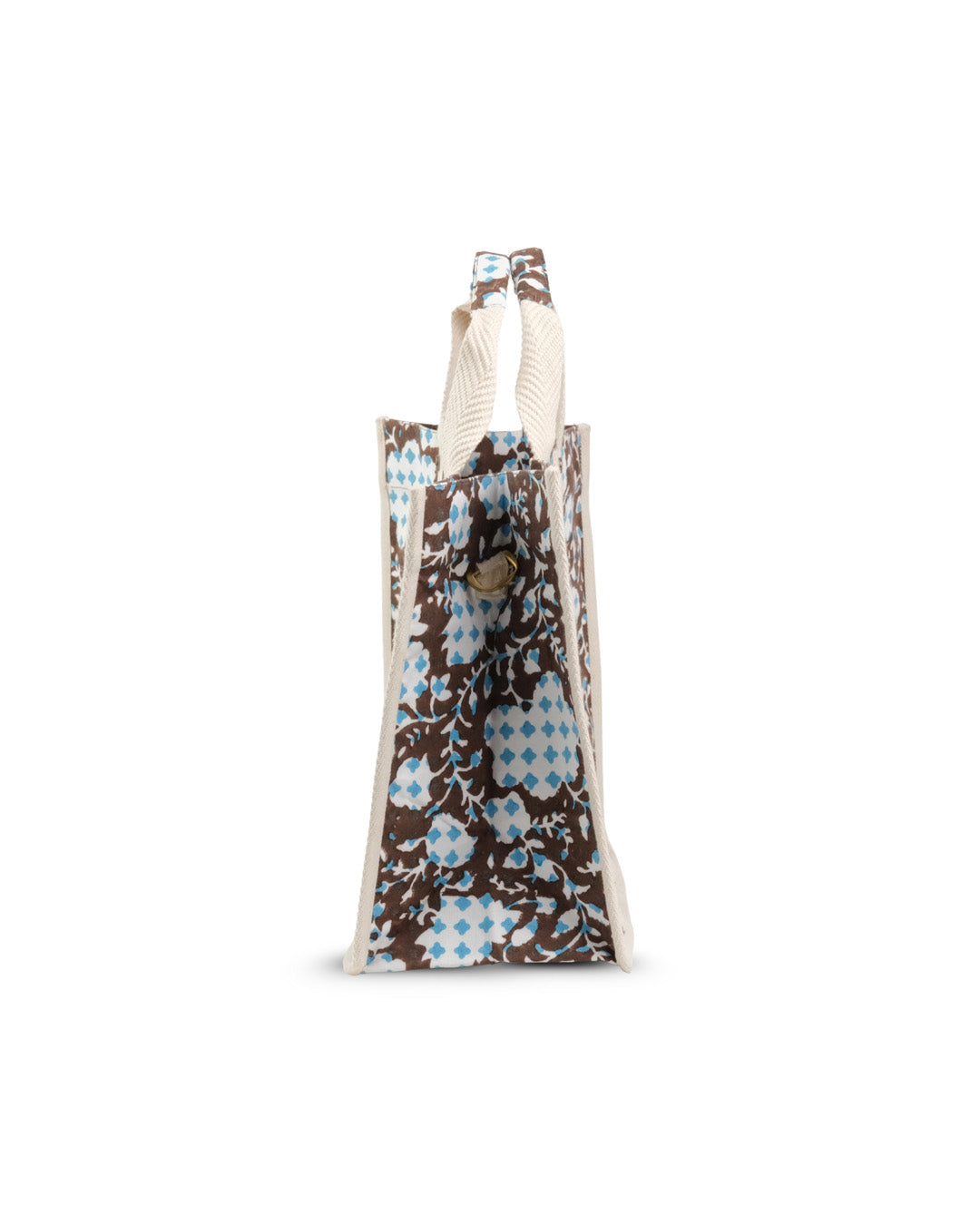Botanical Bliss Brown - Square Tote