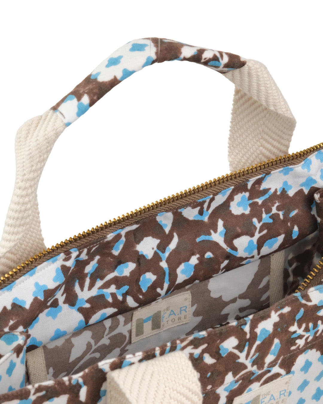Botanical Bliss Brown - Square Tote