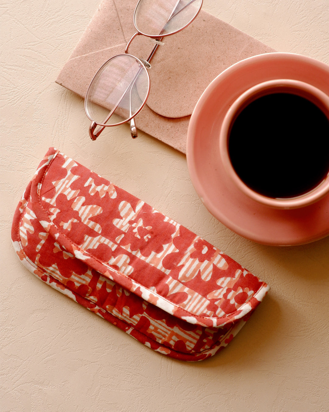 Floret Red - Spectacle Case