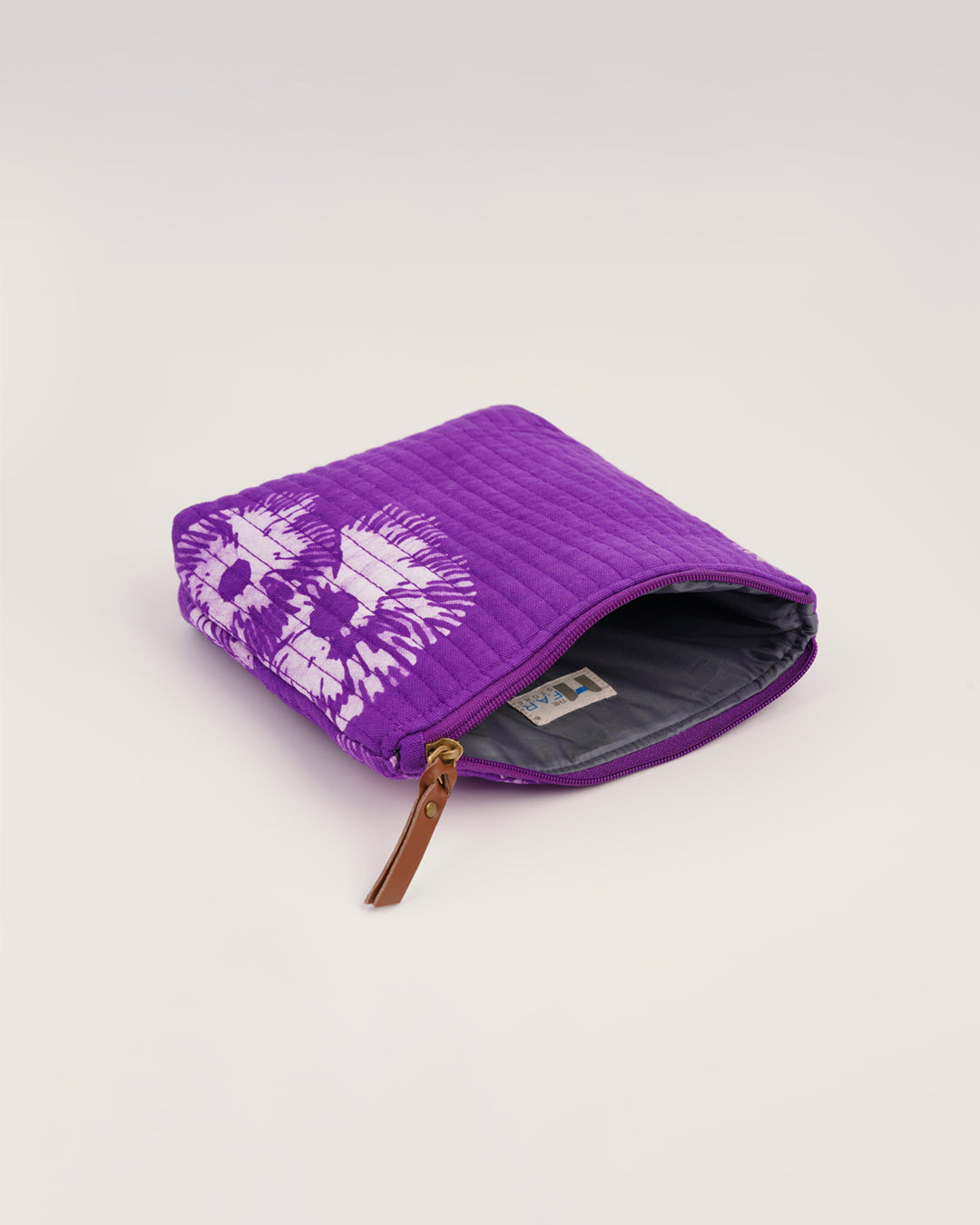 Set of 3 - Purple Floral Toiletry Pouch