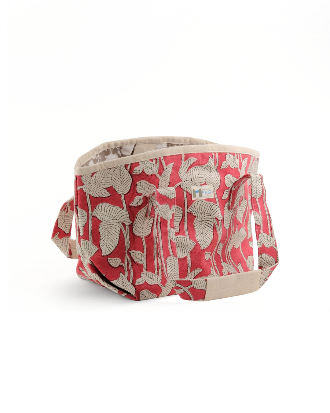Nature's Canvas Red - Beach Bag