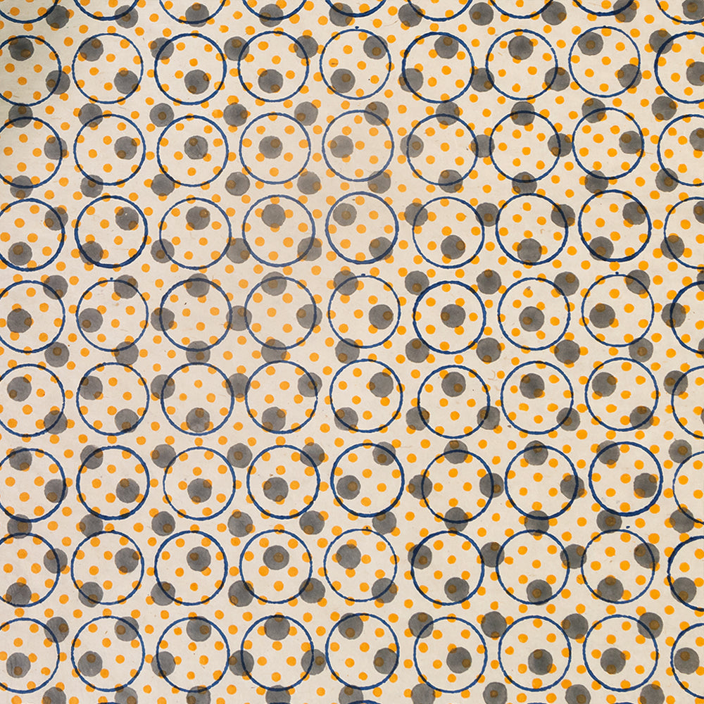 Shades of Yellow, Grey 'N' Blue Wrapping Paper