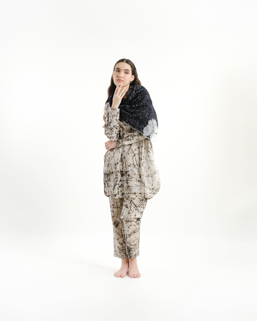 Onyx Batik Co-ord Set