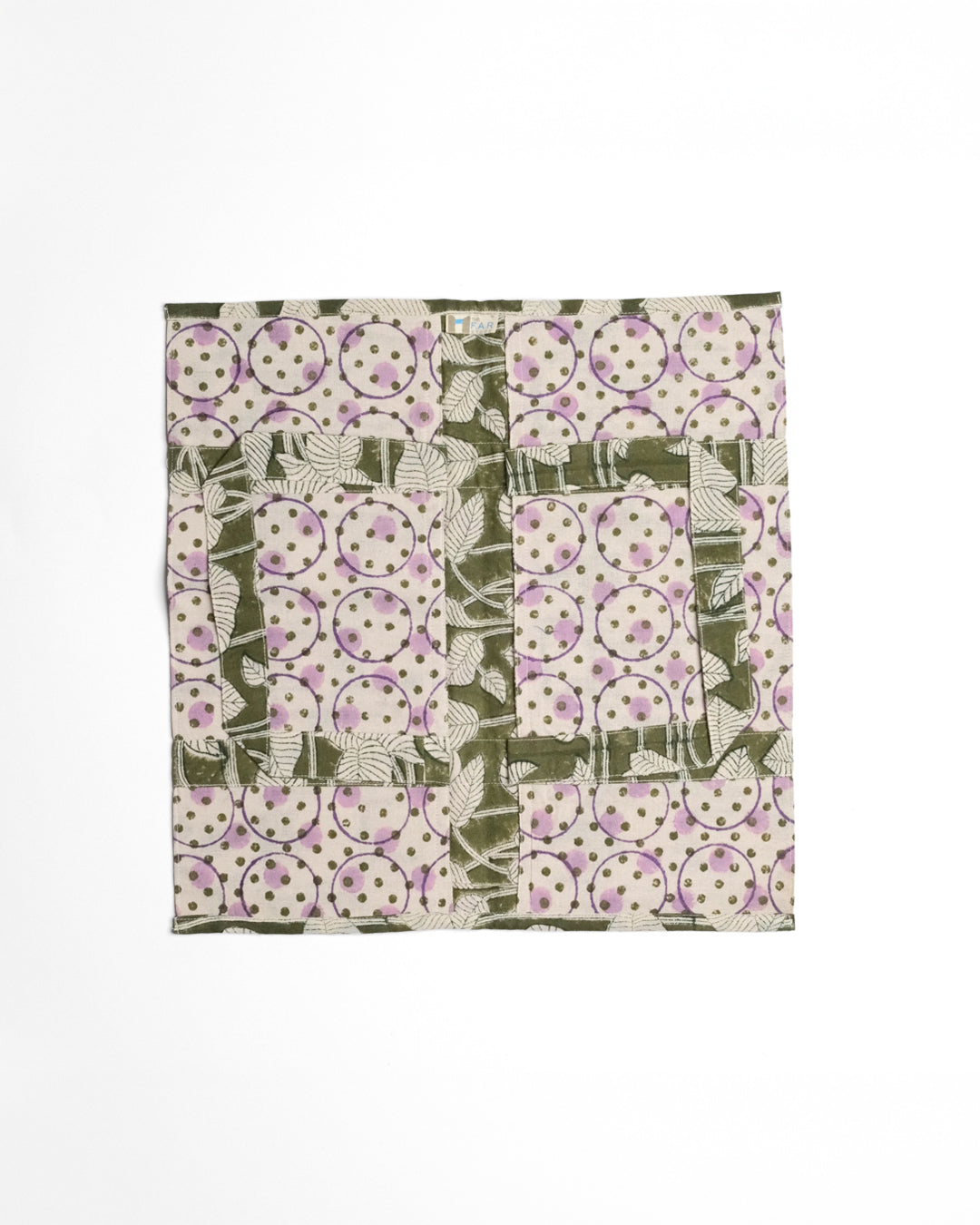Set of 3 - Nature's Canvas Green Pie Bags